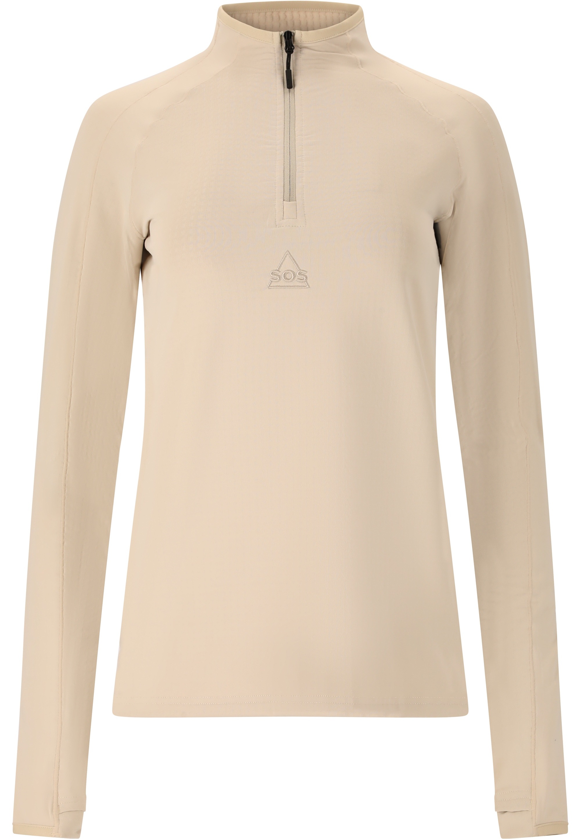 SOS Langarmshirt »Timberline«, Im komfortablen und anliegenden Schnitt