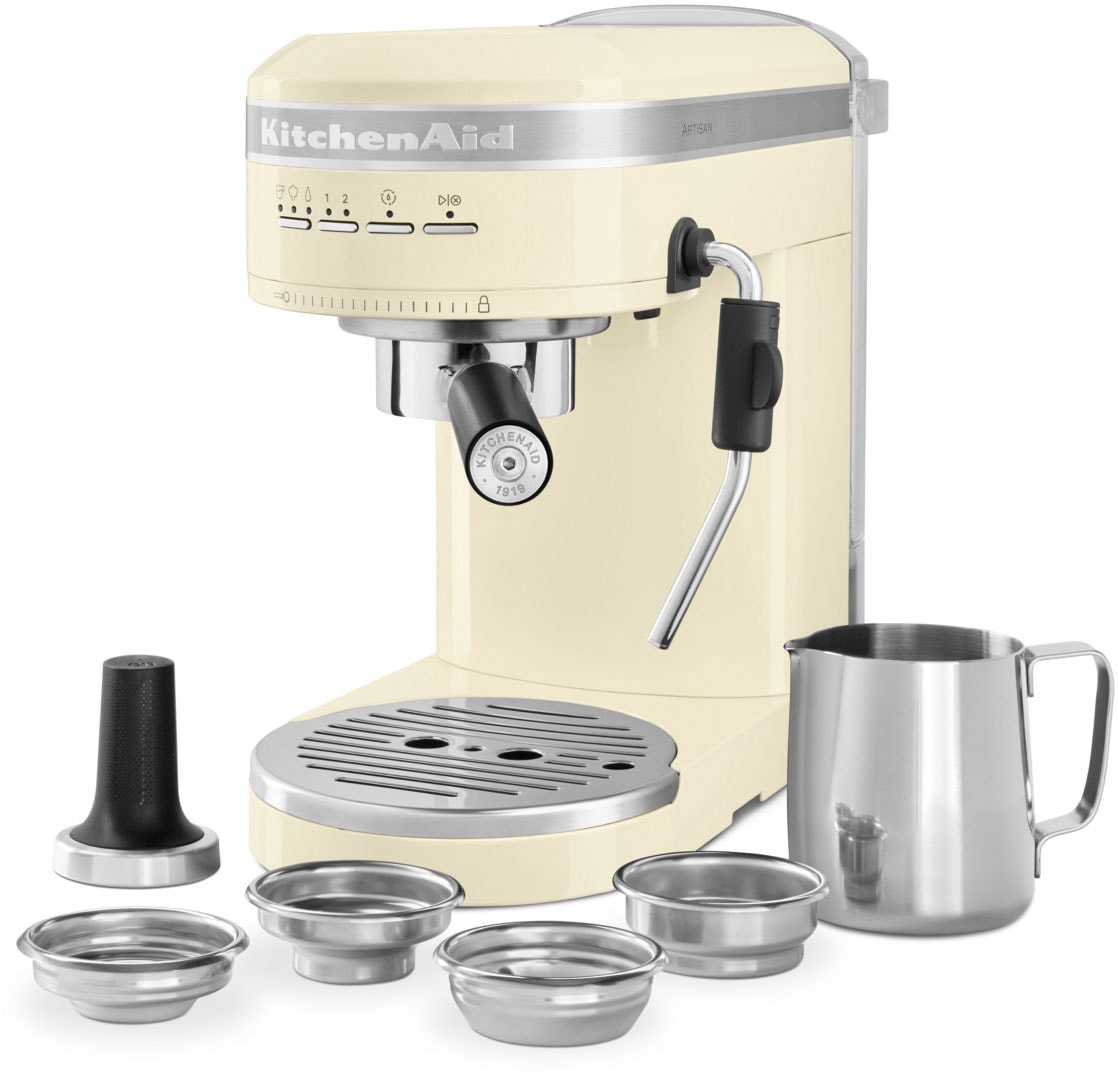 KitchenAid Espressomaschine "5KES6503EAC ALMOND CREAM", Siebträger