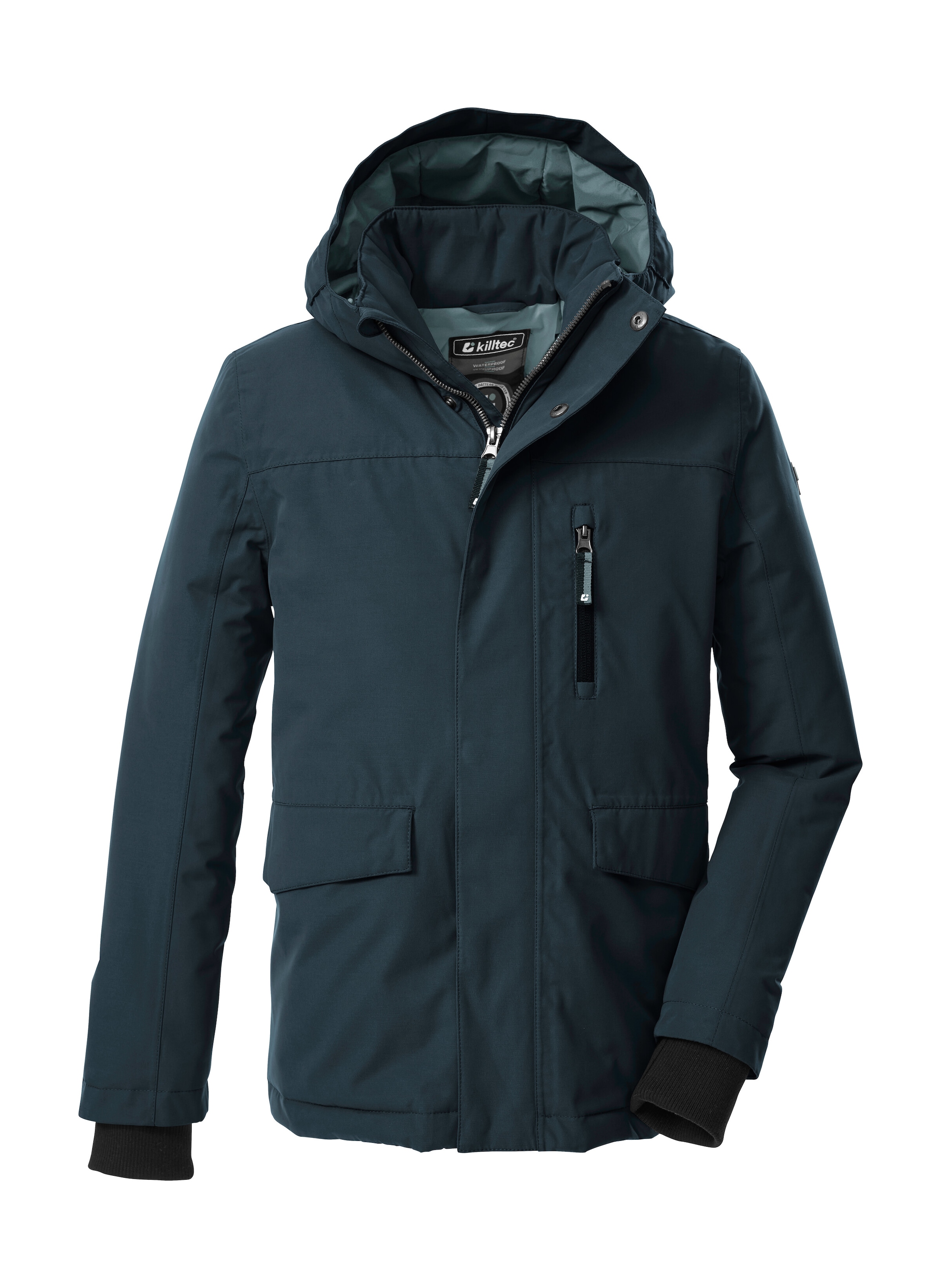 Killtec Funktionsjacke "KOW 233 BYS JCKT" Wind- und wasserdichte Kinderjacke mit Teflon EcoElite™ Imprägnierung
