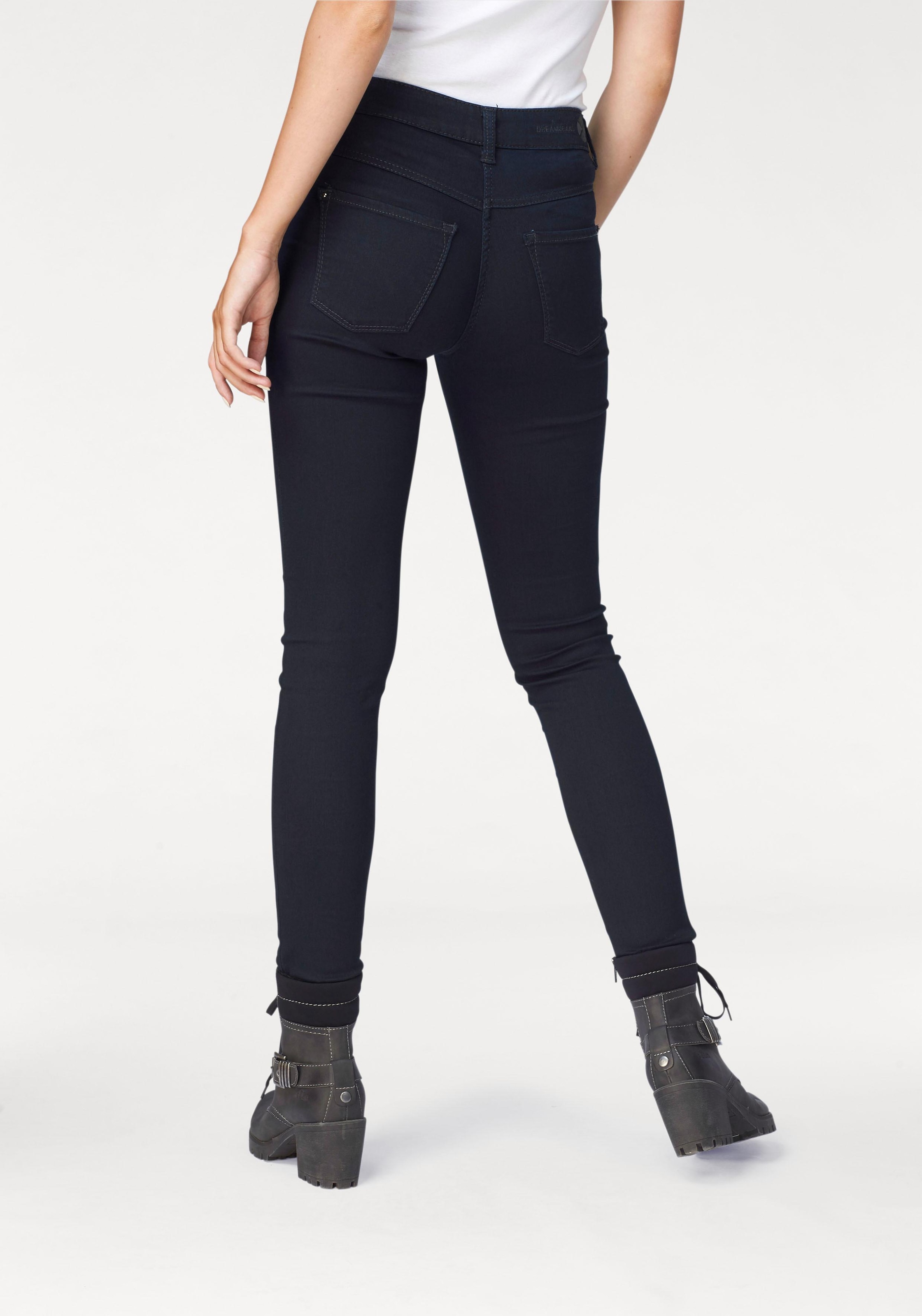 MAC Skinny-fit-Jeans »Dream Skinny«, Hochelastische Qualität sorgt für den perfekten Sitz