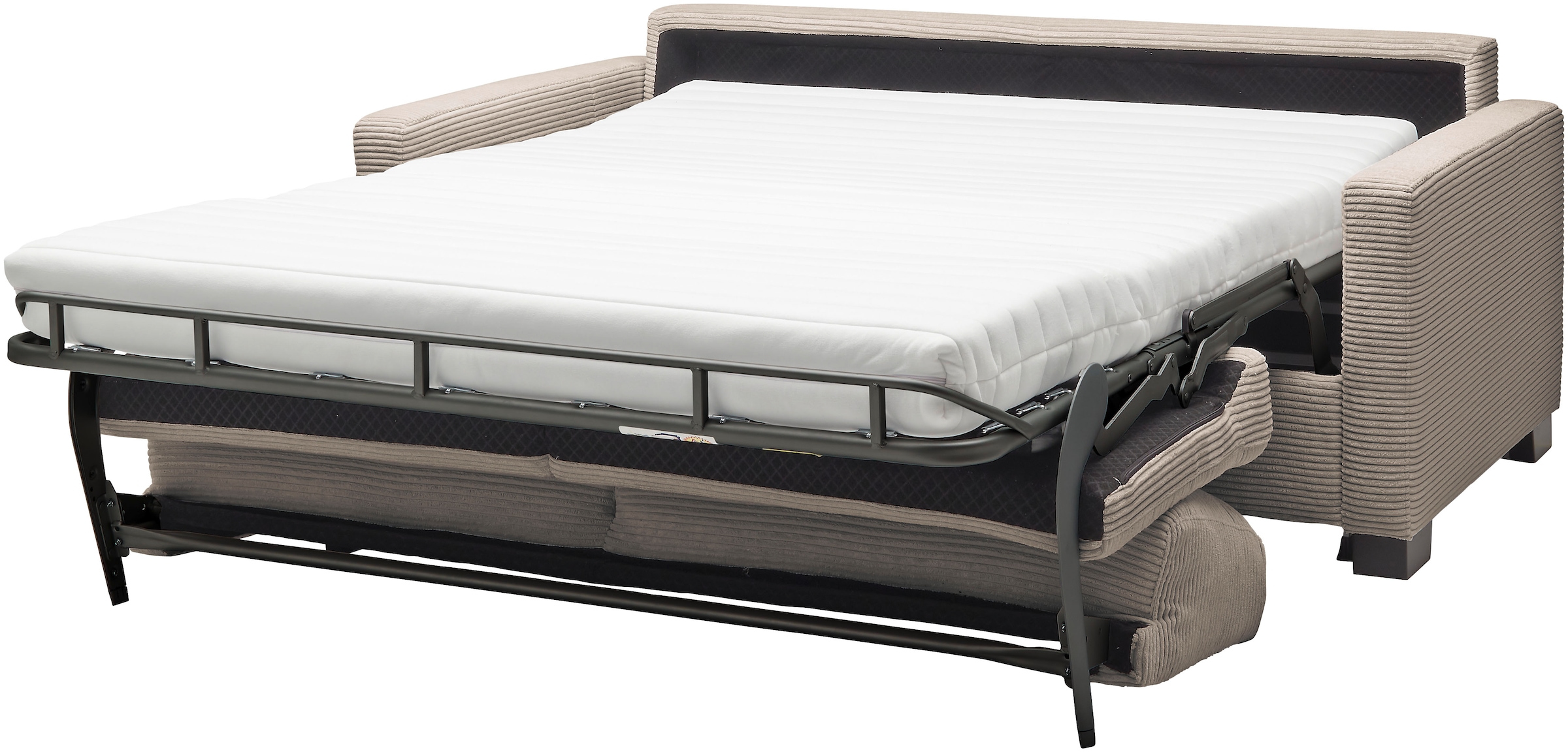 Home affaire Schlafsofa »Vionelle, 3-Sitzer mit Kaltschaummatratze nach Wahl, Breite 206 cm« Dauerschläfer mit wahlweise Standard- oder Premium-Matratze