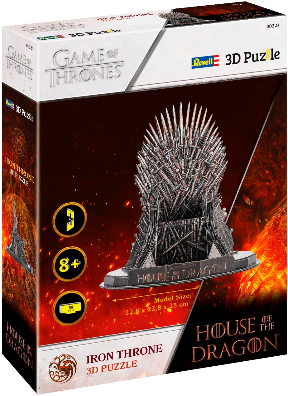 Revell® 3D-Puzzle »House of the Dragon, Iron Throne«