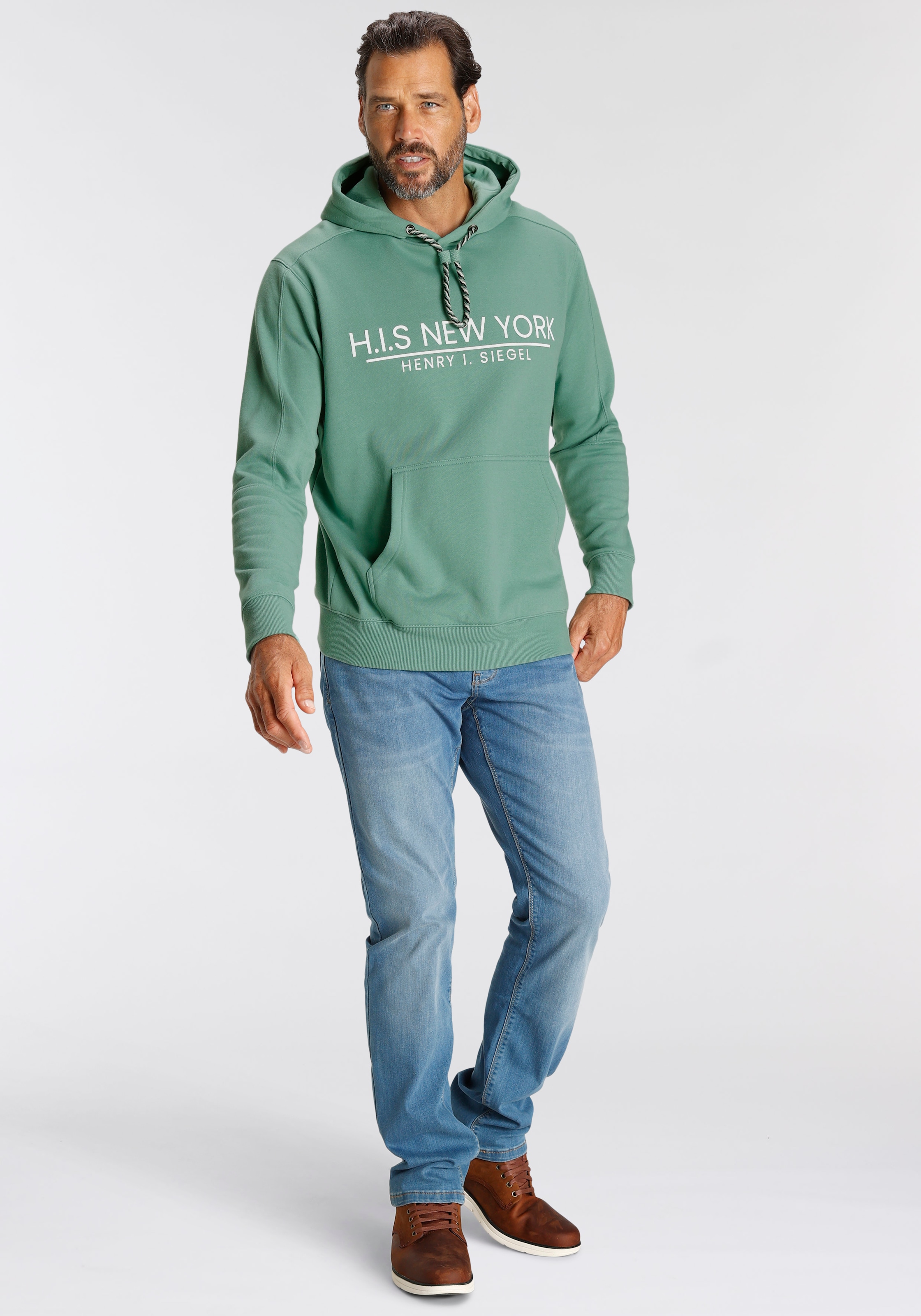 H.I.S Sweatshirt, mit mehrfarbiger Kordel