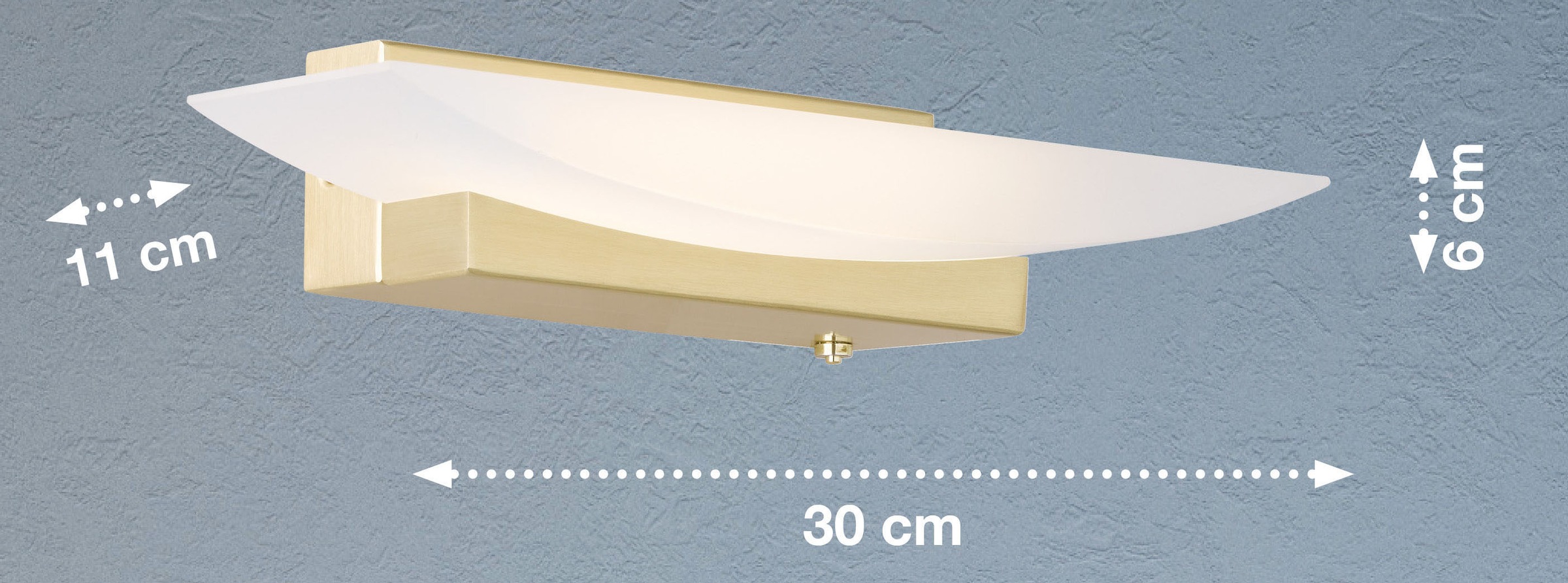 FISCHER & HONSEL LED Wandleuchte »Bowl TW«, 1 flammig, Leuchtmittel LED-Modul | LED fest integriert