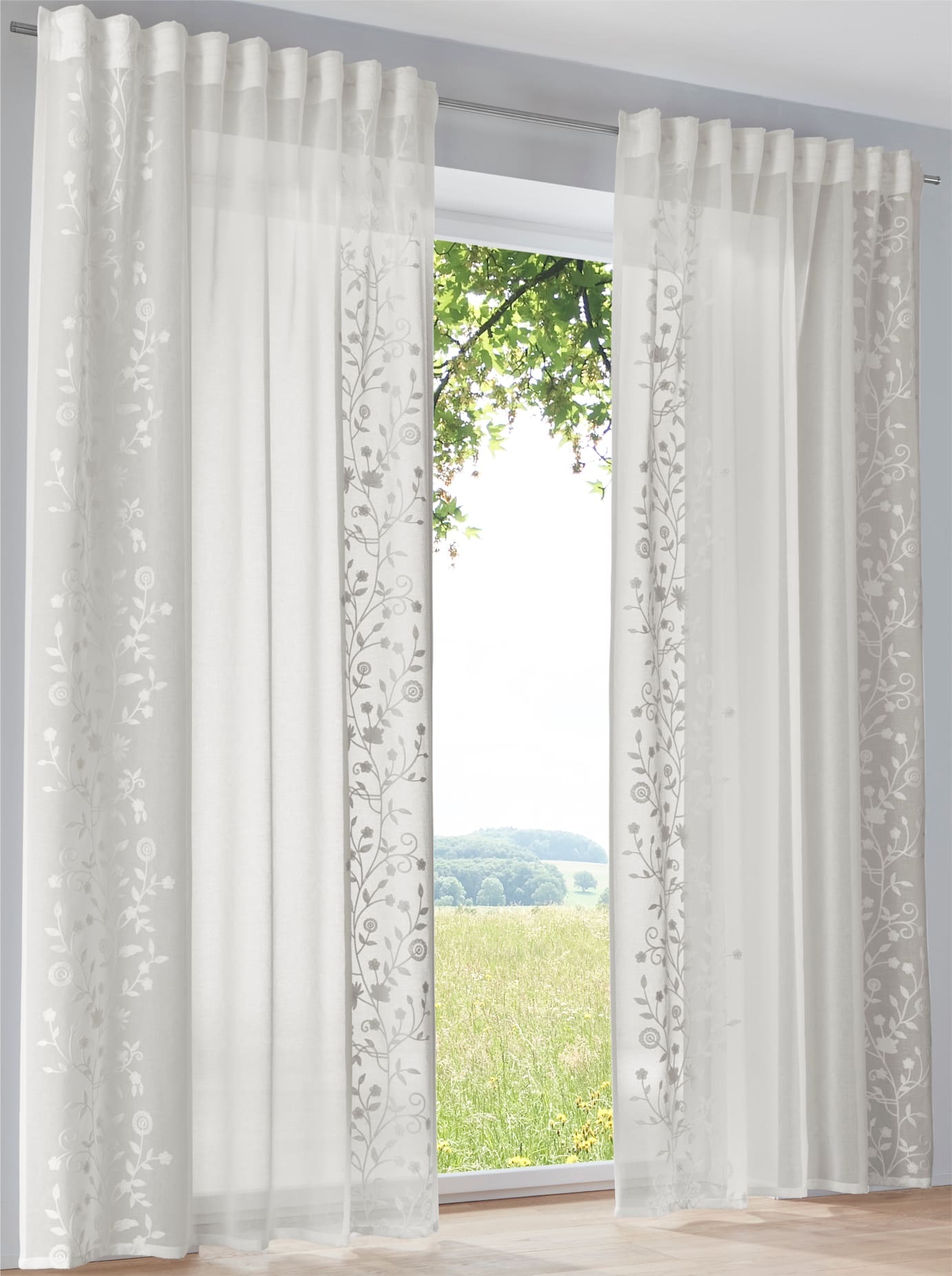 heine home Gardine Multifunktionsband 1 Stk. tlg. günstig online kaufen