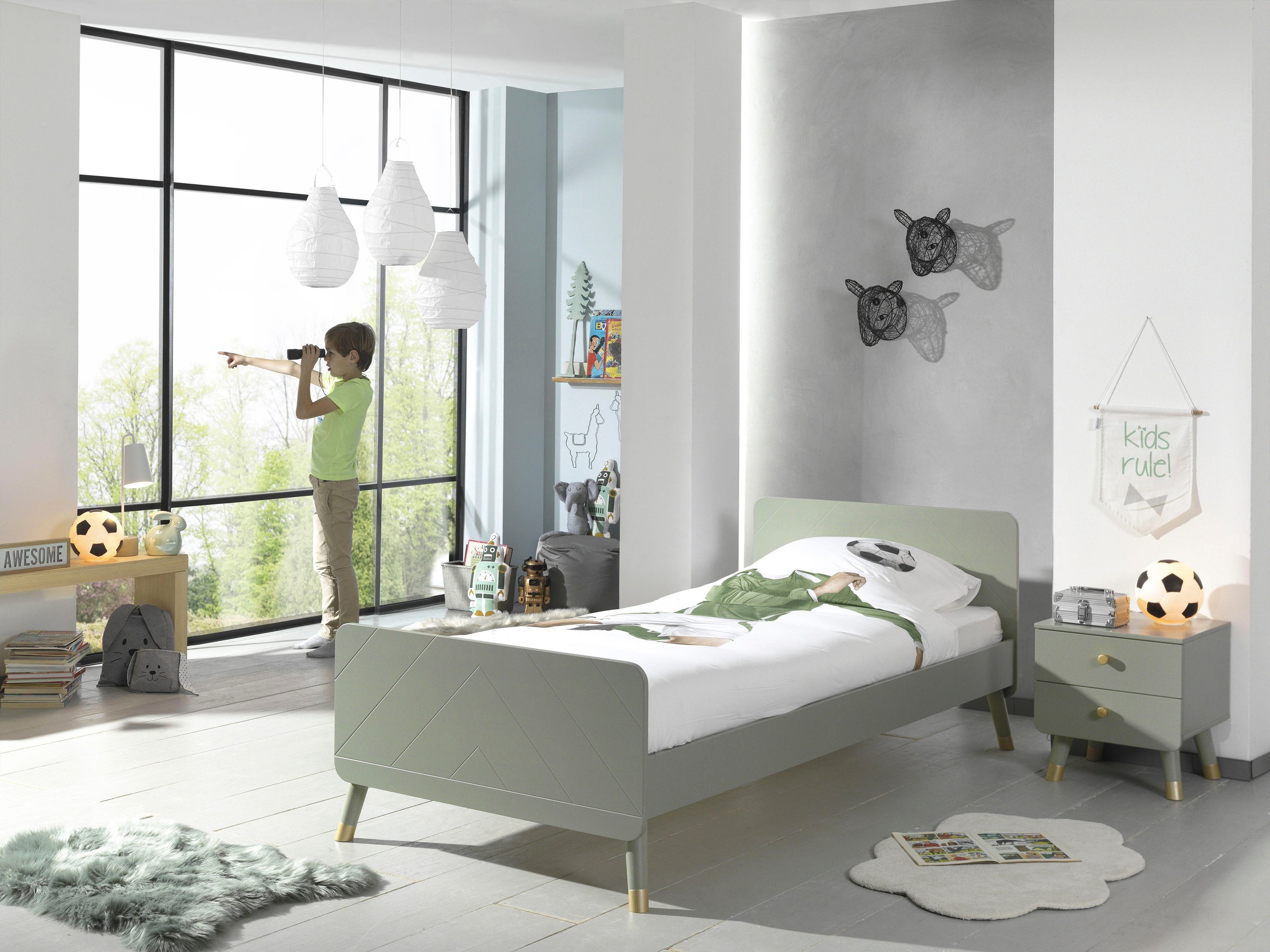 Vipack Jugendbett »Billy«, (Made in Europe), Hausbett, Einzelbett