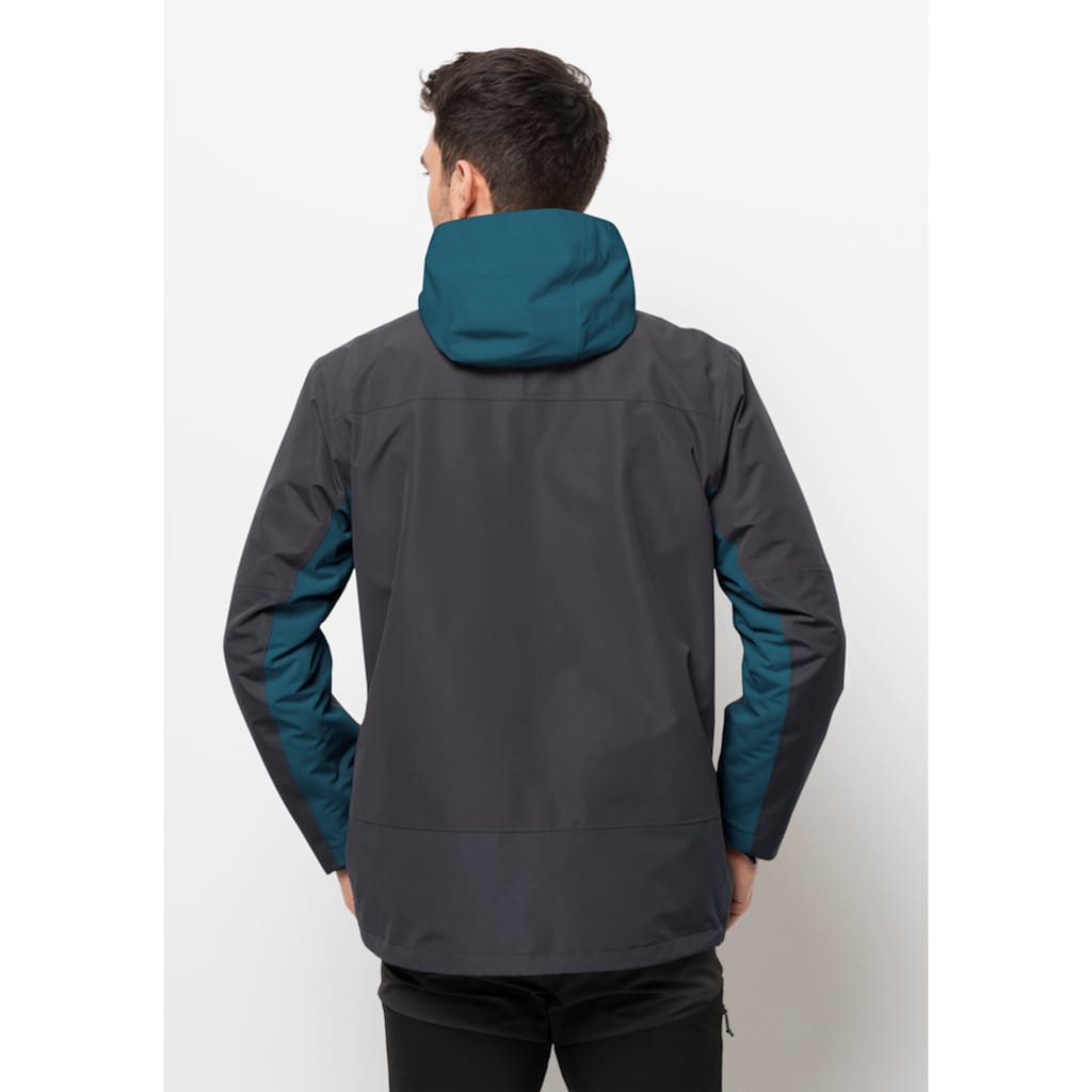 Jack Wolfskin 3-in-1-Funktionsjacke »DNA TUNDRA 3IN1 JKT M«, (2 teilig), mit Kapuze