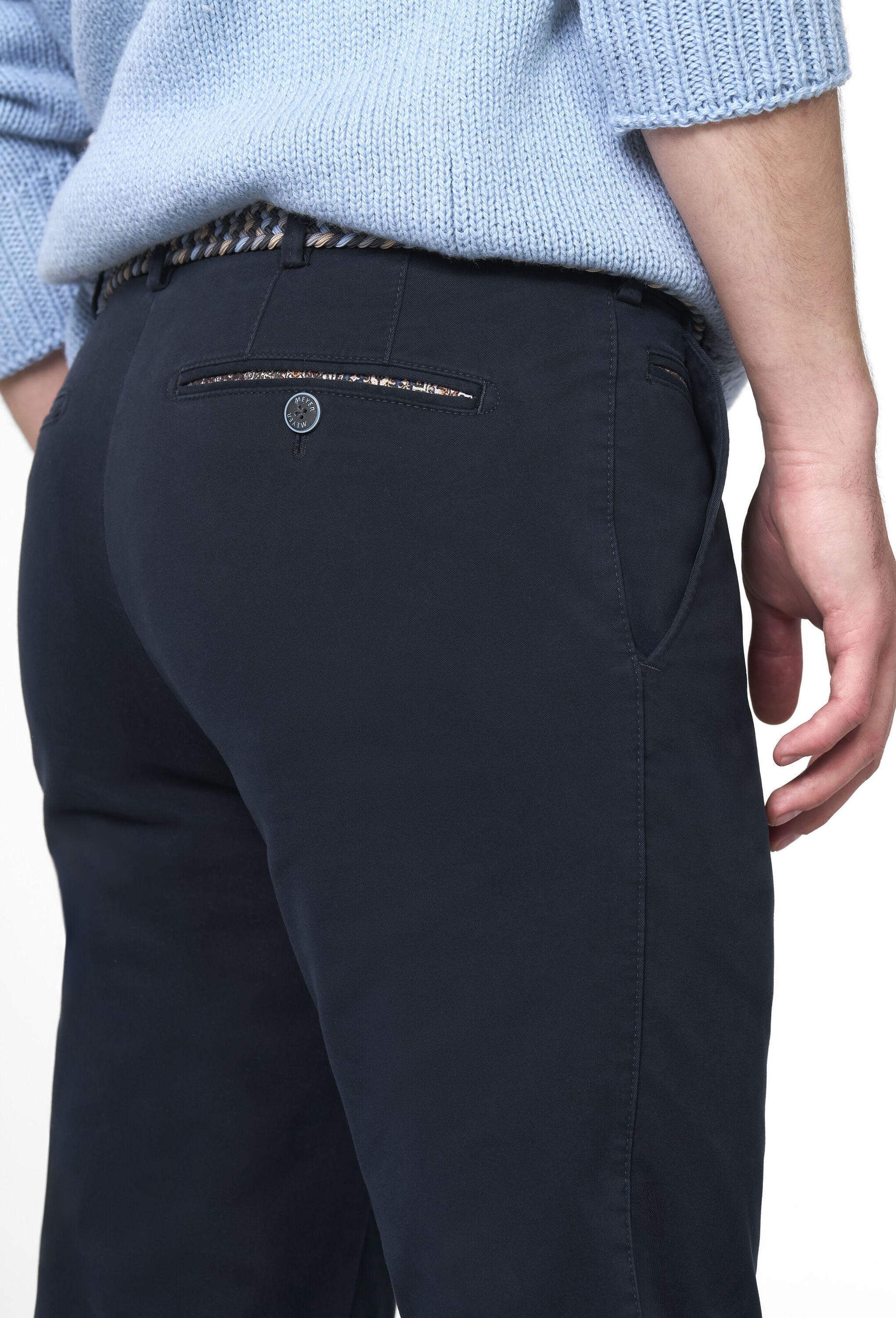 MEYER Chinohose »Bonn 2-3931«  Thermohose aus weichem Baumwoll-Twil