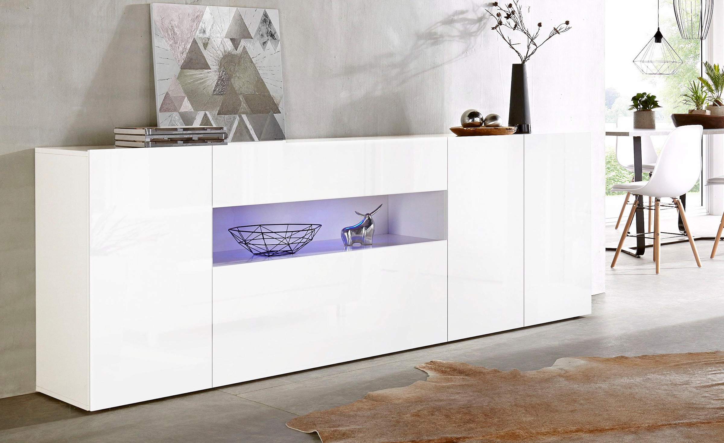 INOSIGN Sideboard, Breite 220 cm, ohne Beleuchtung günstig online kaufen