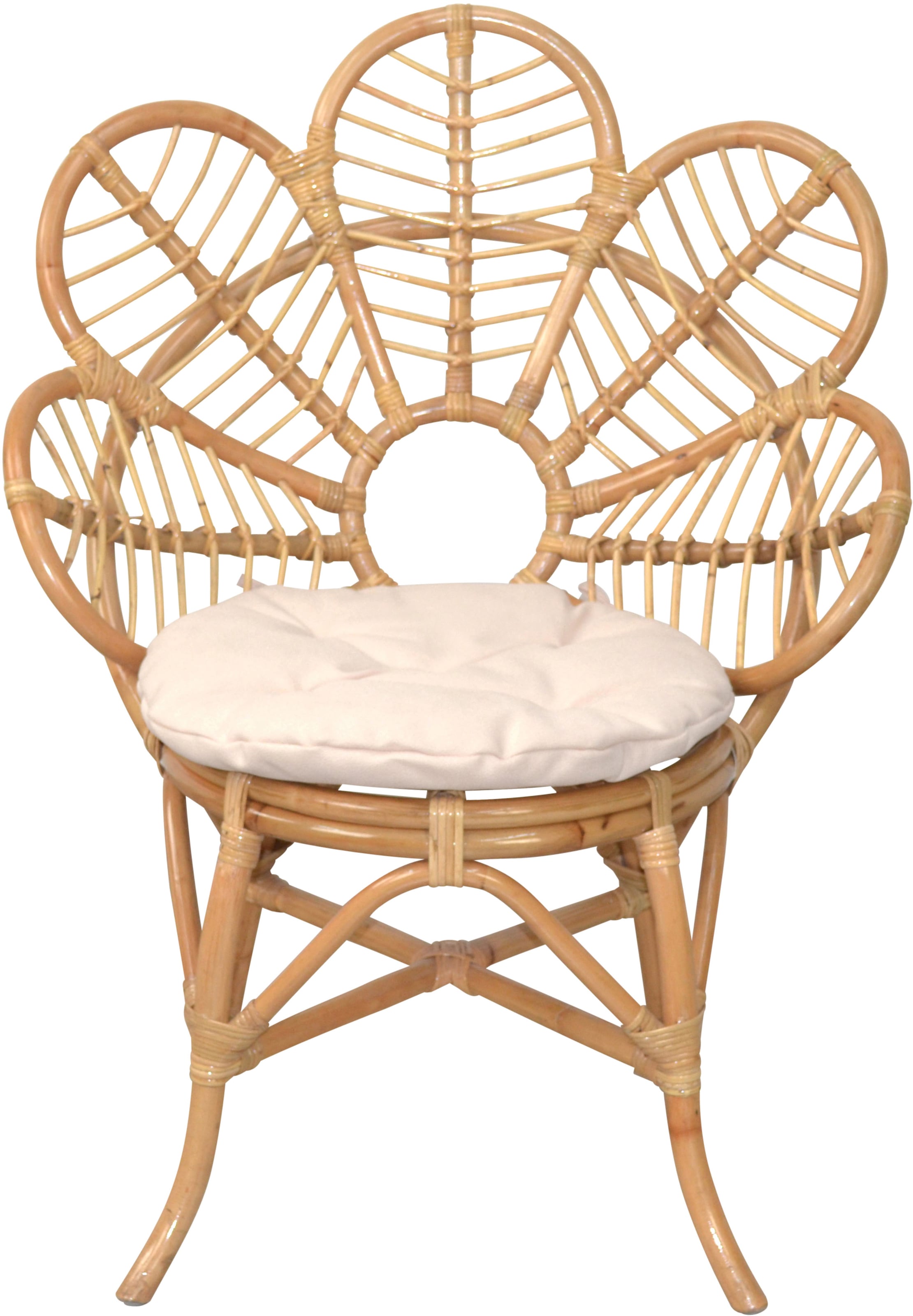 HOFMANN LIVING AND MORE Loungesessel 1 Stk. tlg. Handgeflochten günstig online kaufen