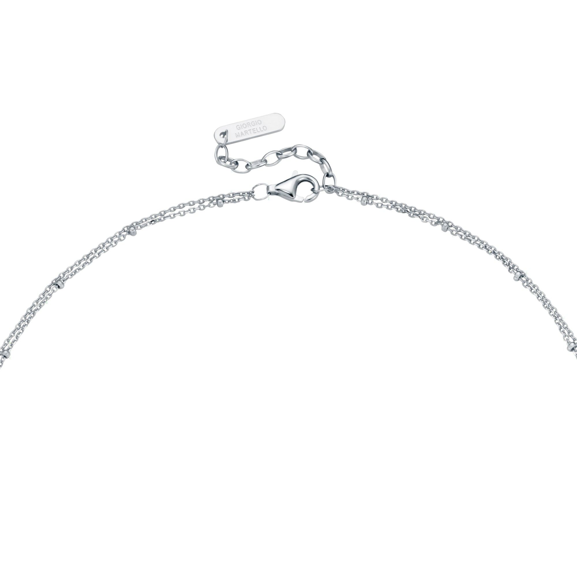 GIORGIO MARTELLO MILANO Kette mit Anhänger »Anhänger Tropfen, Silber 925«