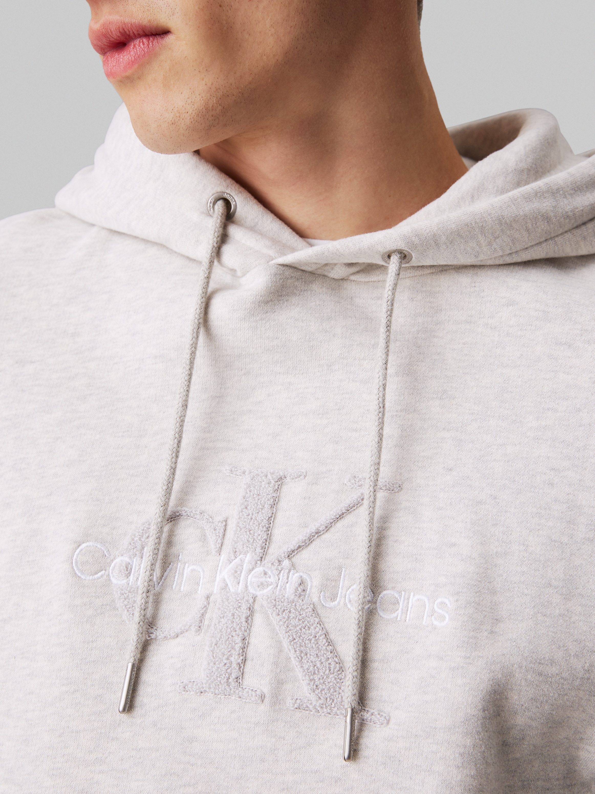 Calvin Klein Jeans Kapuzensweatshirt "CHENILLE MONOLOGO HOODIE", mit Logost günstig online kaufen