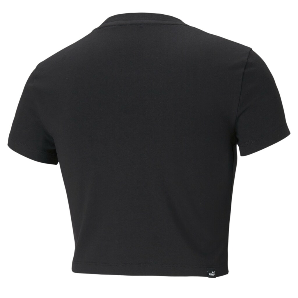 PUMA T-Shirt »Essentials Slim Logo Damen T-Shirt«