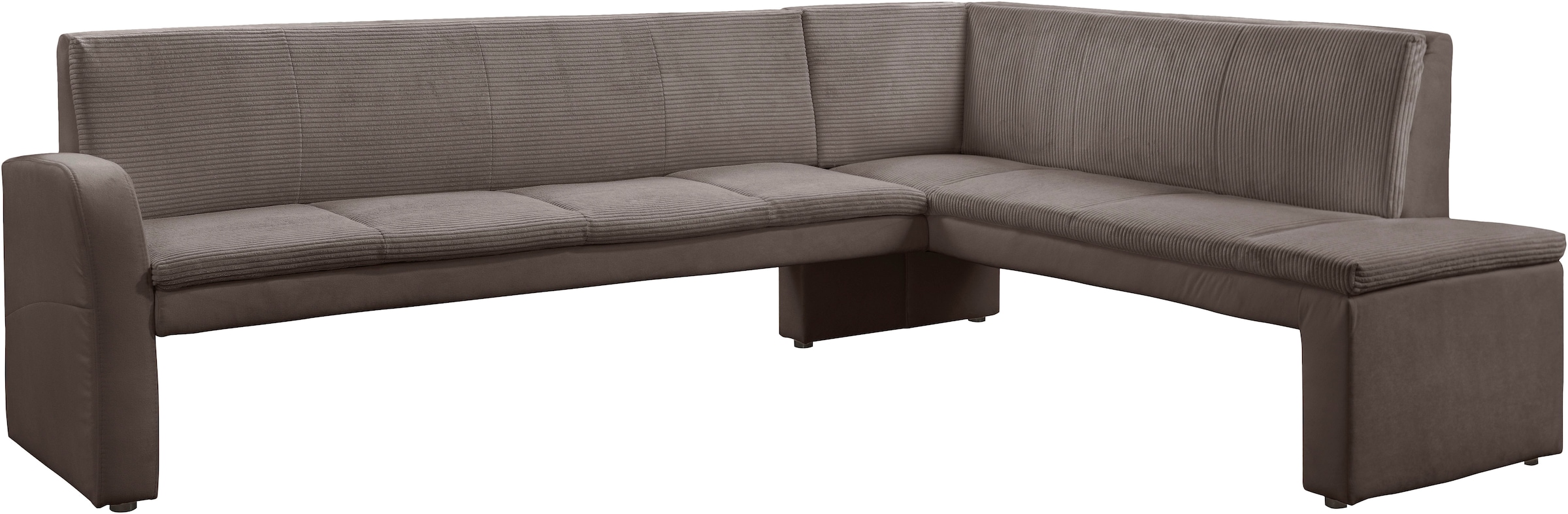 exxpo - sofa fashion Eckbank "Cortado, elegant und modern mit hohem Sitzkomfort" hohe Bodenfreiheit, schöne Detailverarbeitung
