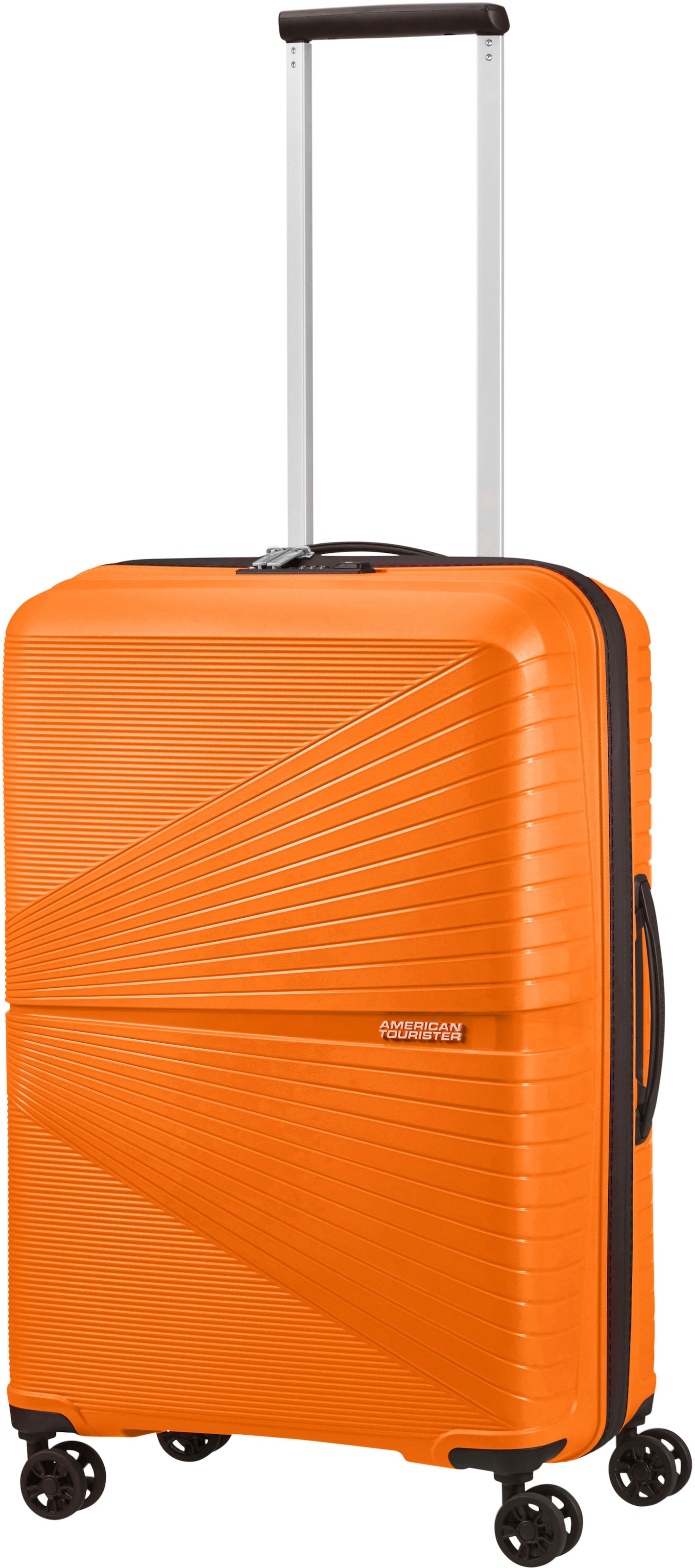 American Tourister® Hartschalen-Trolley »Airconic, 67 cm«, 4 Rollen, Koffer mittel groß Reisegepäck Reisekoffer TSA-Zahlenschloss