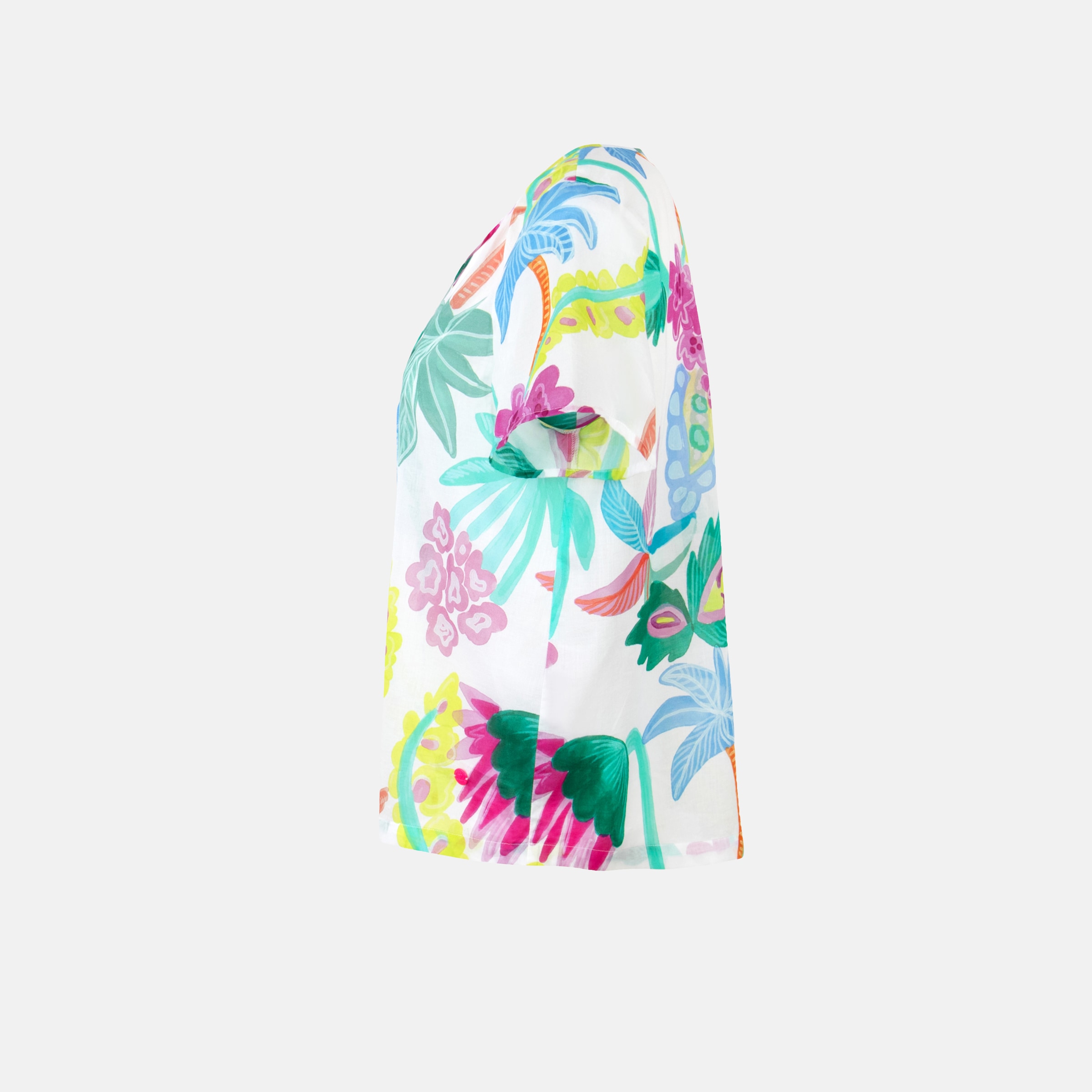 Lieblingsstück Schlupfbluse, mit Tropicalprint