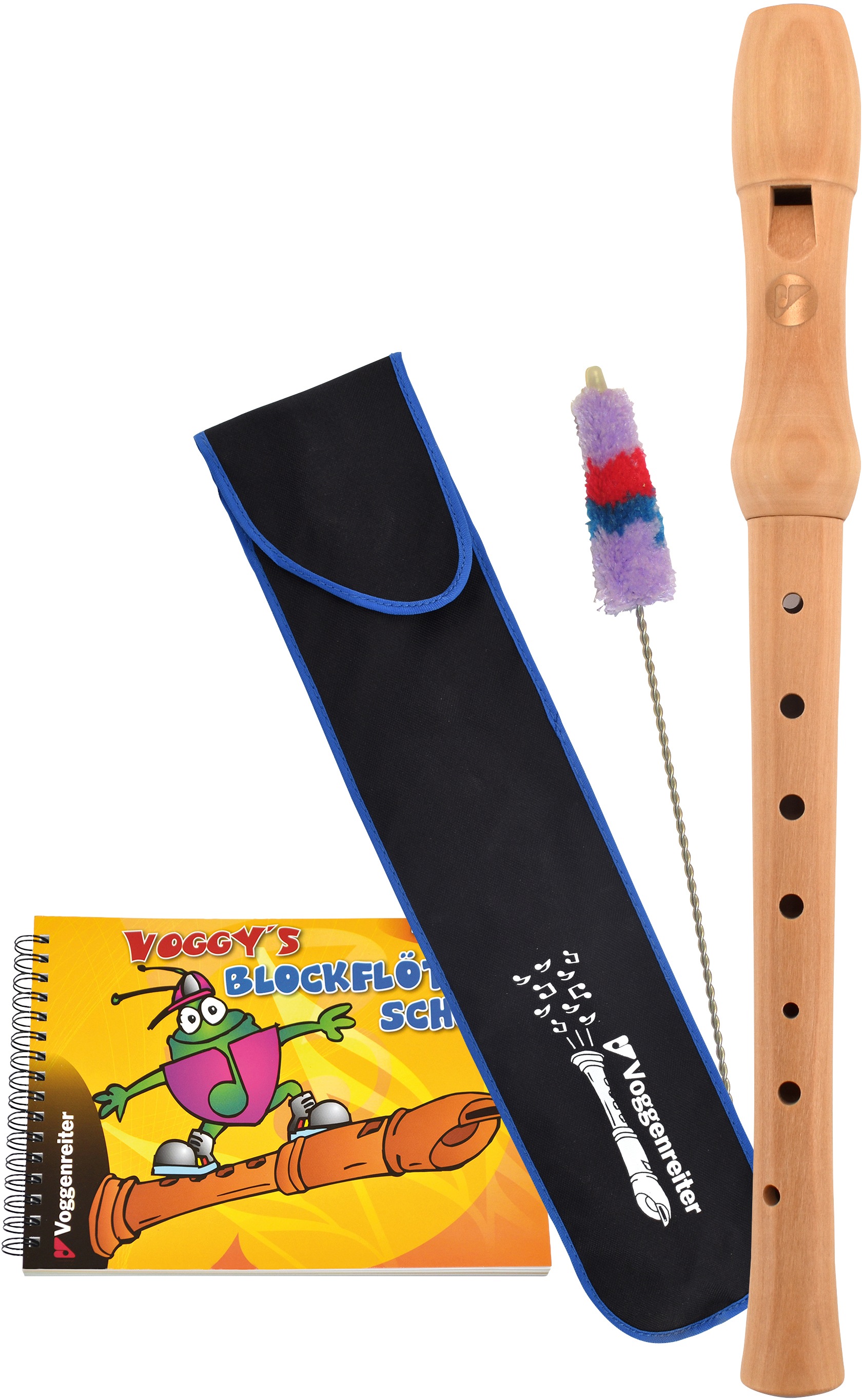 Blockflöte Voggys Blockflöte, deutsche Griffweise, Sopran C-Dur (Deutsch)