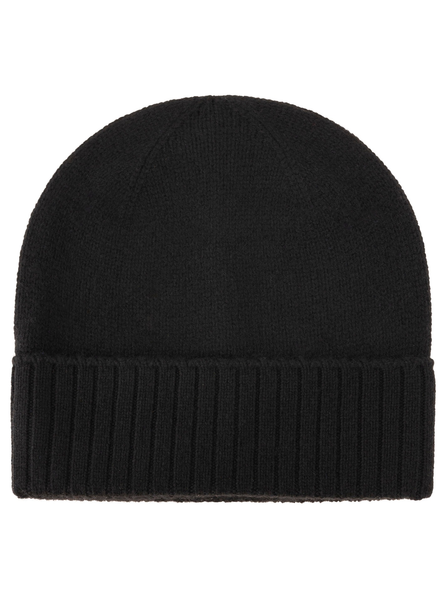 Zwillingsherz Strickmütze, Feinstrick, breiter geripptem Umschlag günstig online kaufen