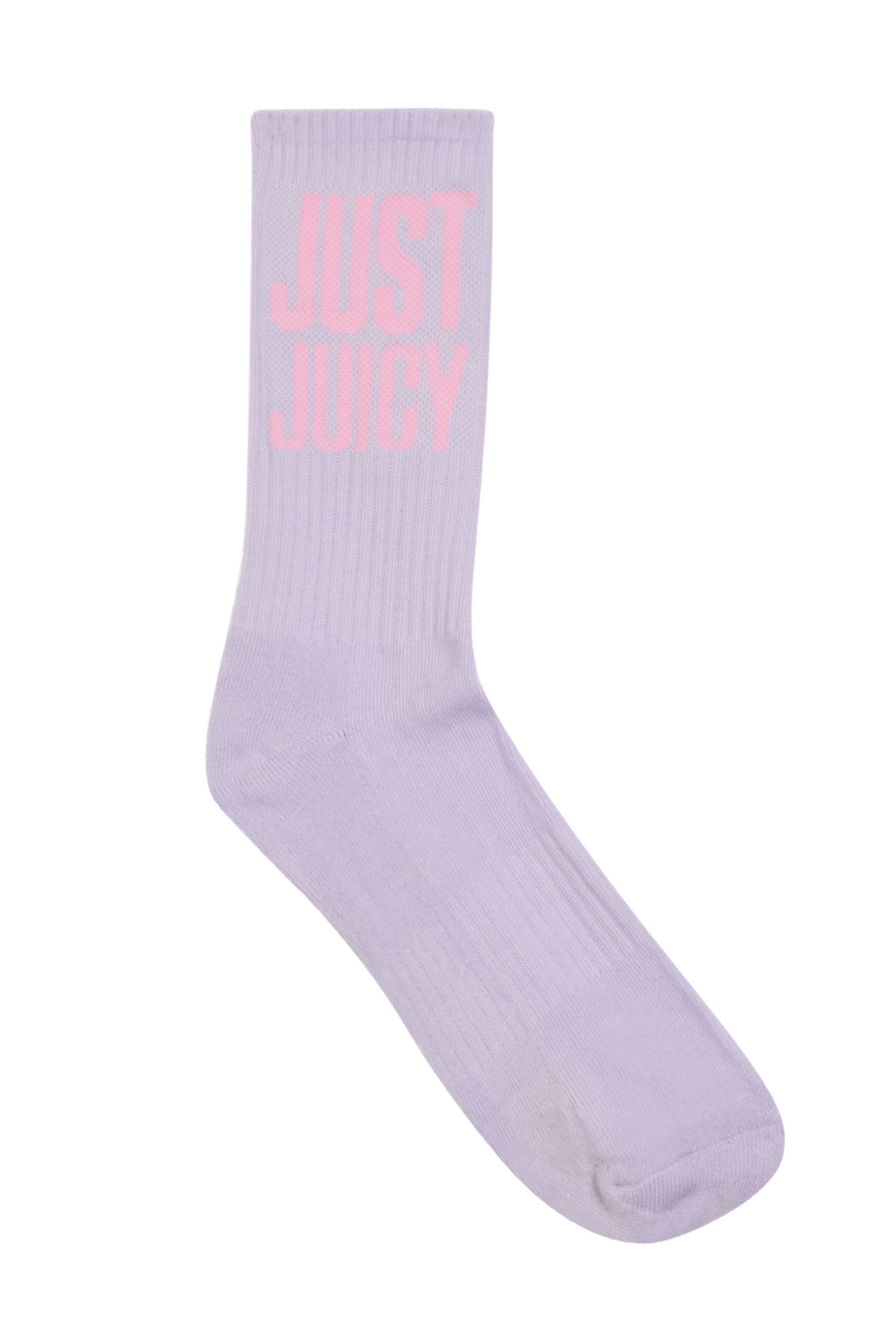 Juicy Couture Socken »CREW SOCK WITH JUST JUICY LOGO 3 PACK Damen«, Socken Damen, Schriftzug, mehrfarbig, Strümpfe, Sportsocken, Sale