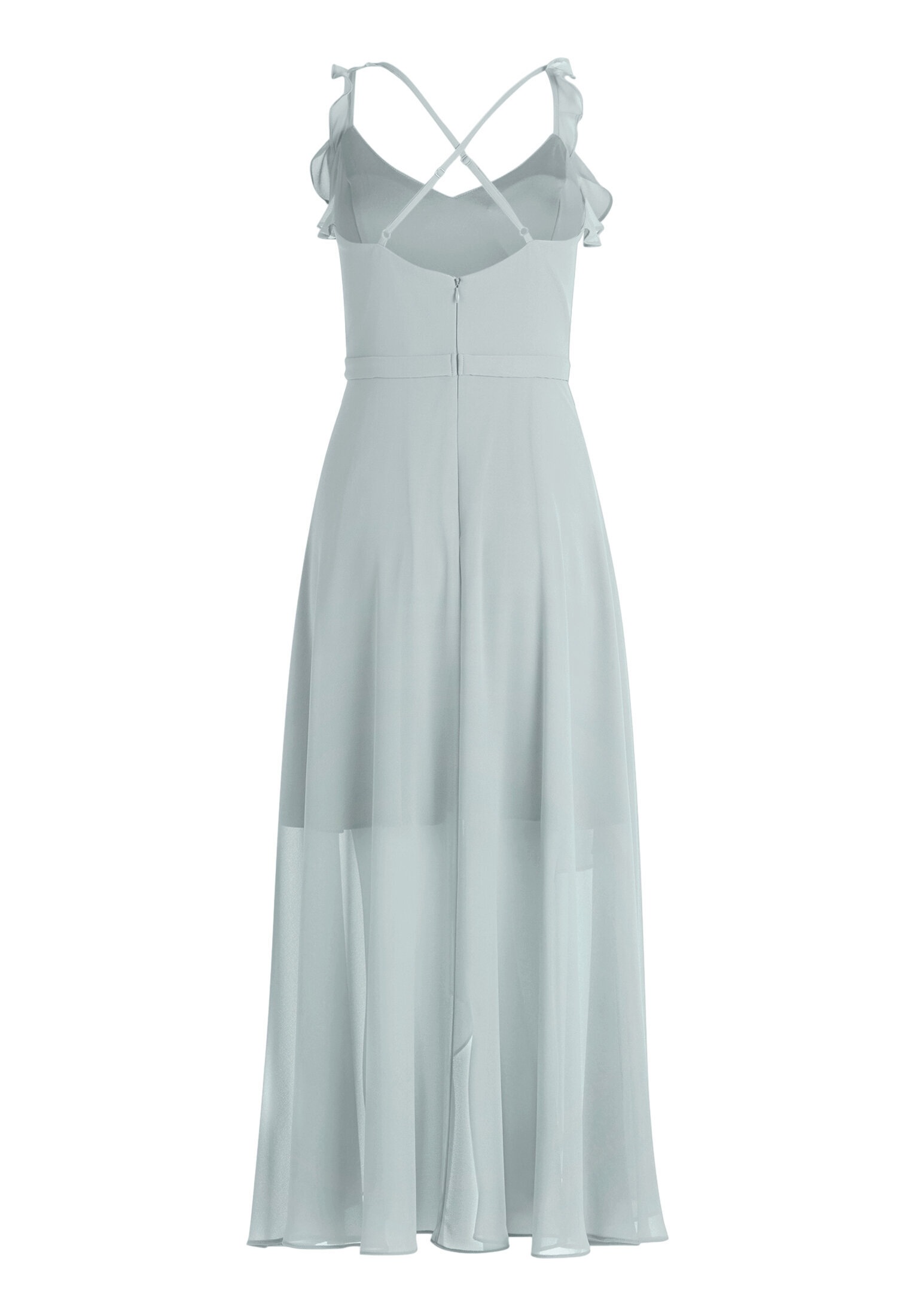 Vera Mont Abendkleid »Damen mit Volant« Ohne Tasche Wickel-Design
