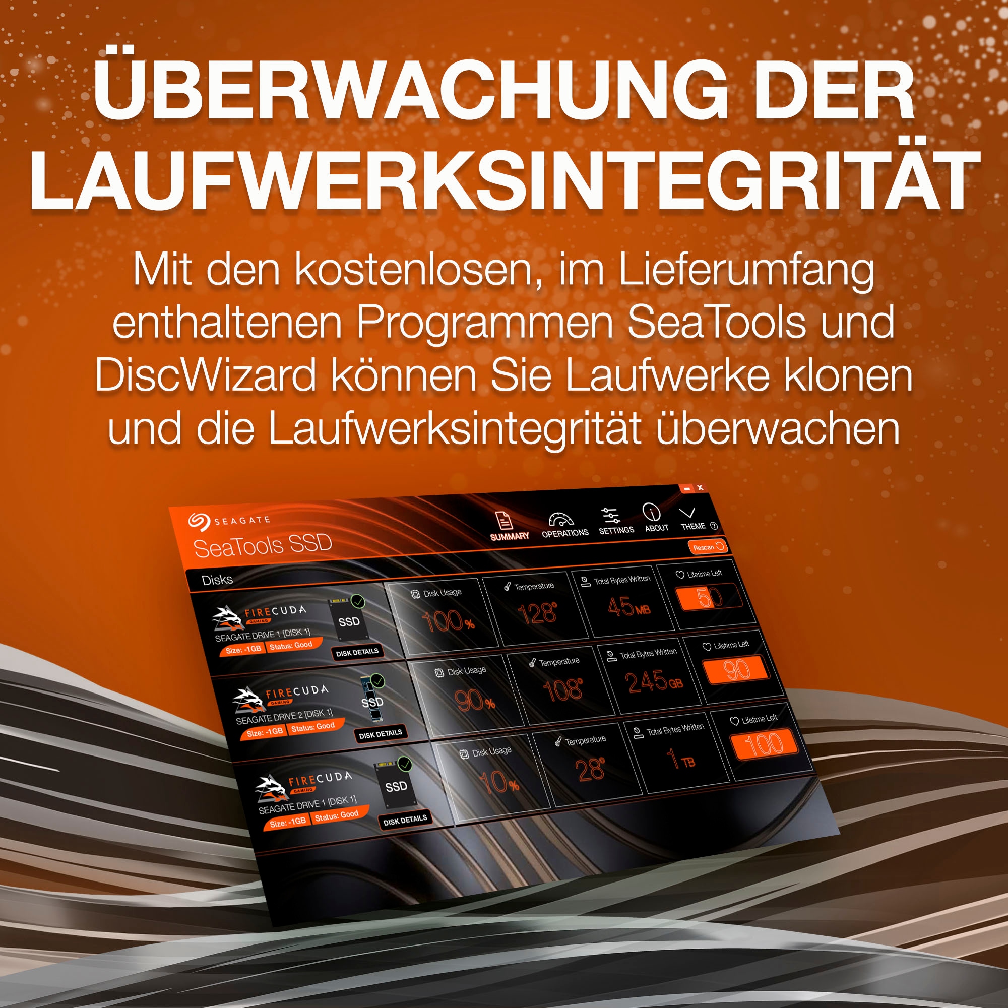Seagate interne SSD »FireCuda 510«, Anschluss M.2 PCIe 3.0, Inklusive 3 Jahre Rescue Data Recovery Services