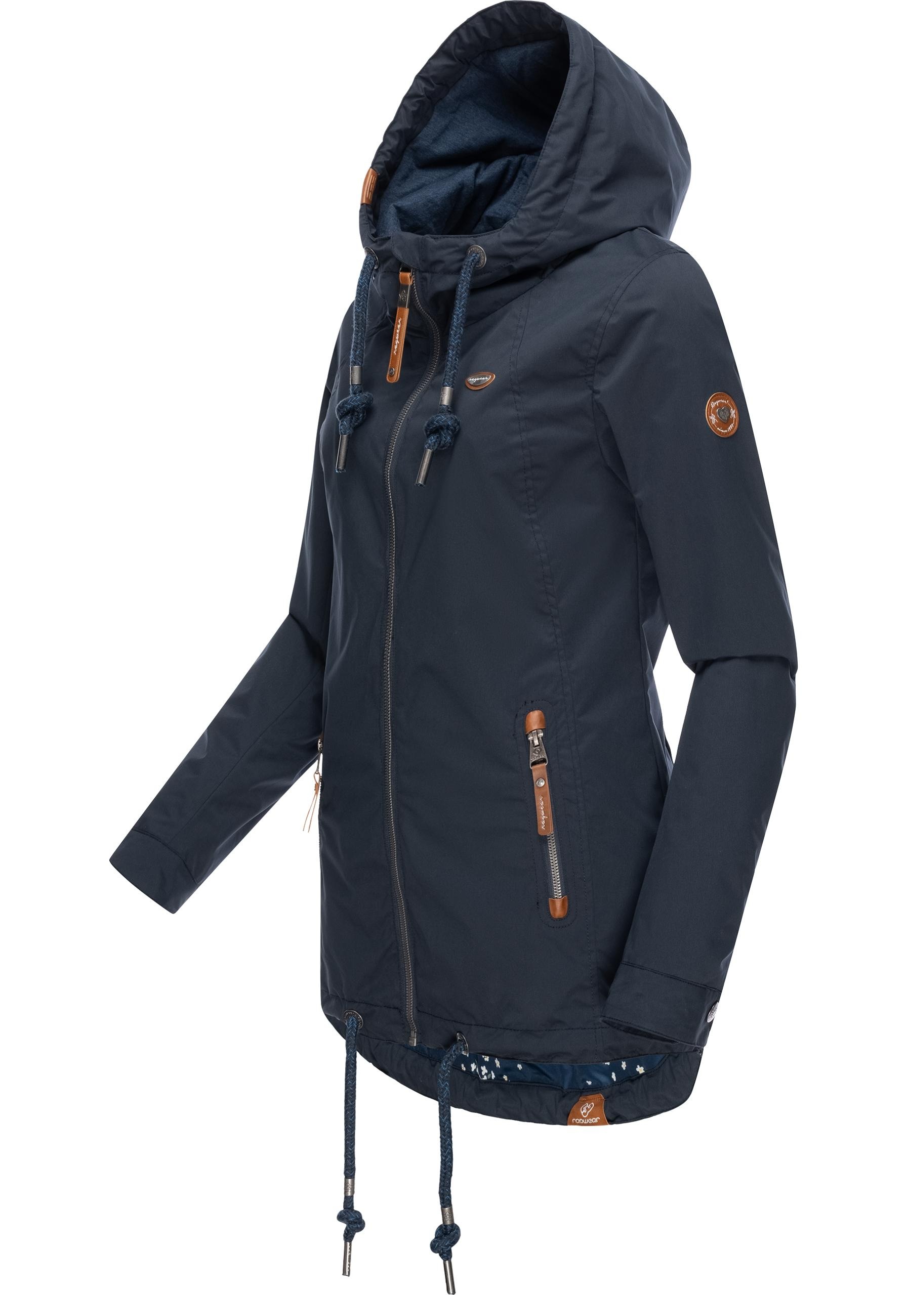 Ragwear Outdoorjacke "Zuzka", mit Kapuze, stylische Übergangsjacke mit groß günstig online kaufen