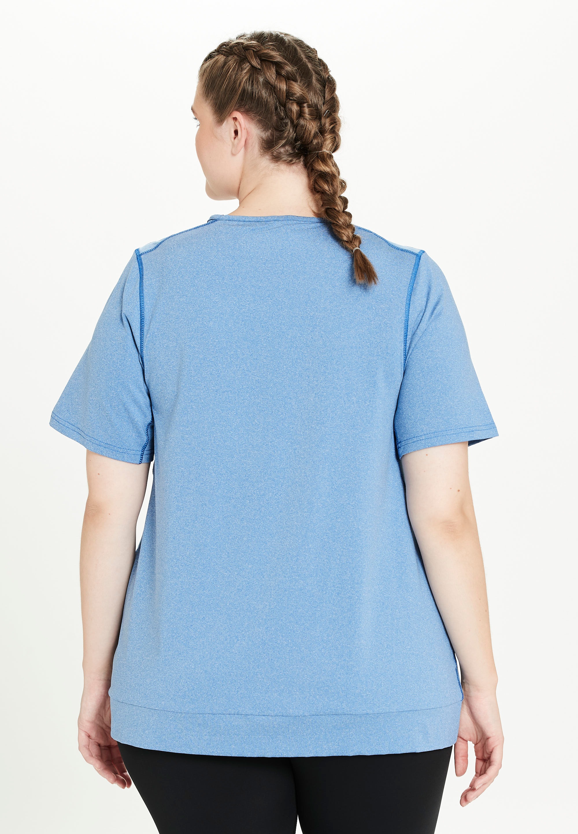 Q by Endurance Funktionsshirt »BREE MELANGE«, (1 tlg.), mit QUICK DRY-Technologie