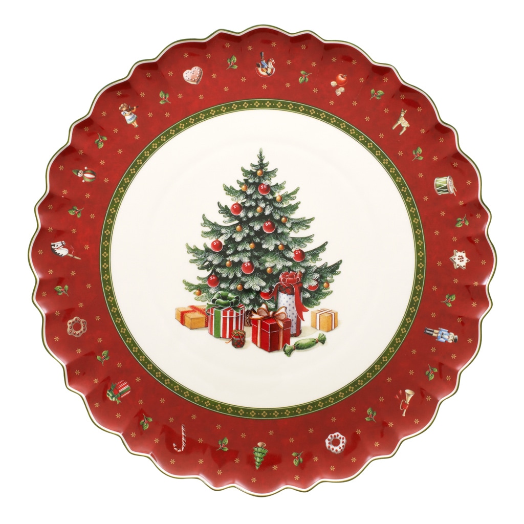 Villeroy & Boch Servierplatte "Kuchenplatte Toys Delight ø 33 cm bunt" günstig online kaufen