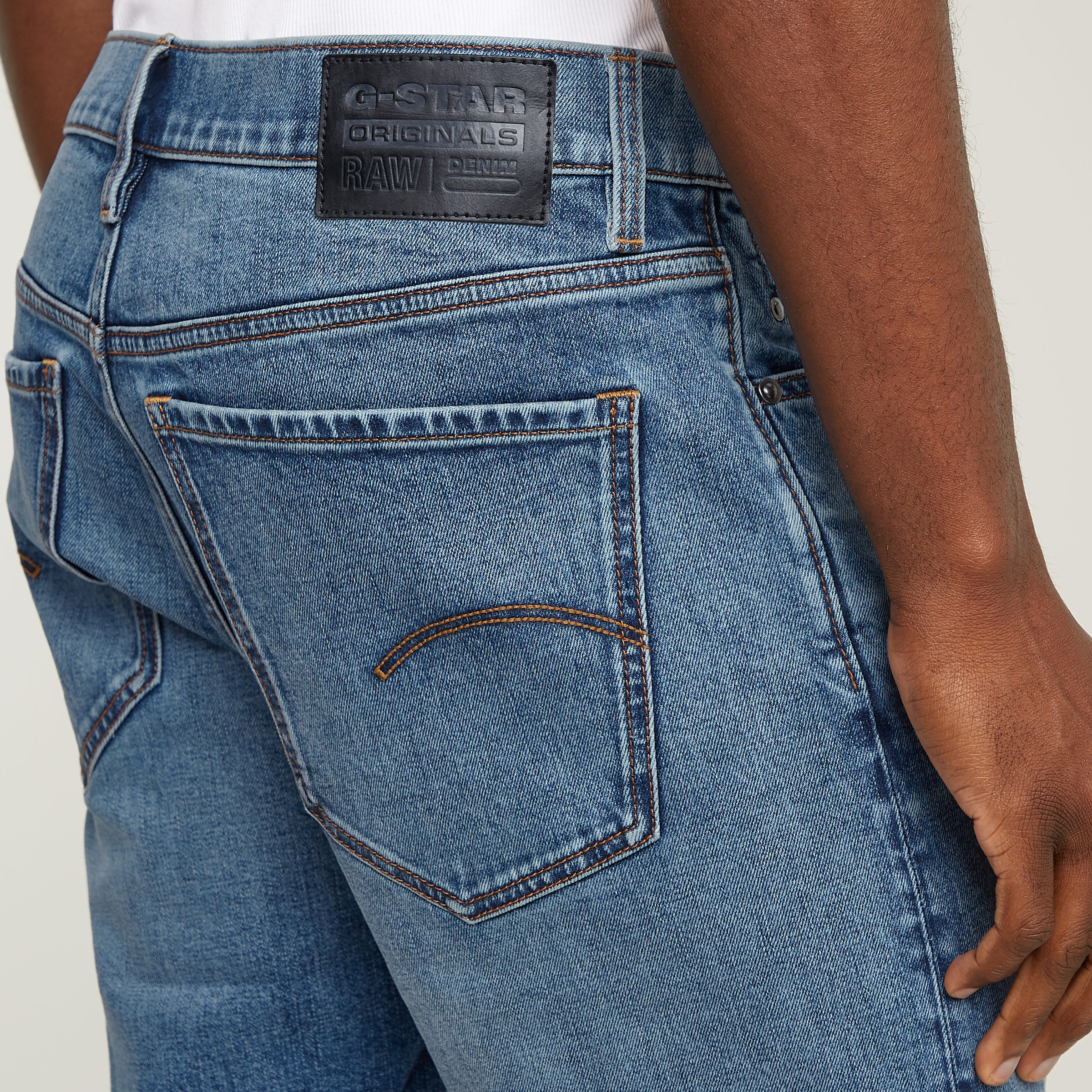 G-STAR Jeansshorts »Mosa«, mit Umschlagsaum