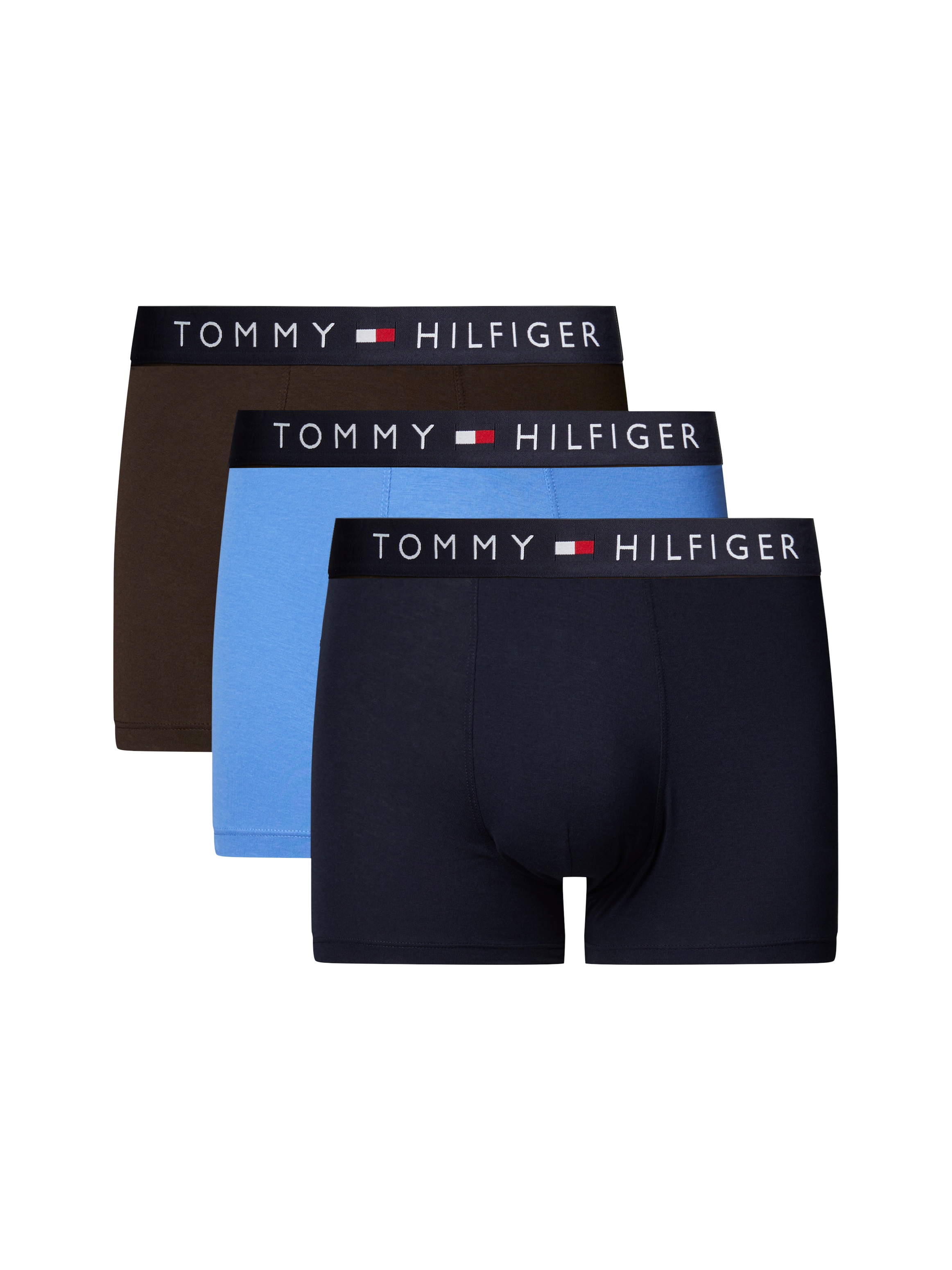 Tommy Hilfiger Underwear Trunk "3P TRUNK", (Packung, 3 St., 3er), mit Logobund