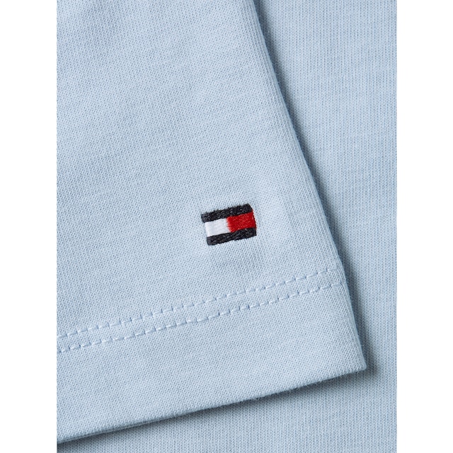 Tommy Hilfiger Rundhalsshirt »SLIM MONOTYPE PRINT C-NK SS«, mit Hilfiger  Logo-Schriftzug & Flag kaufen | BAUR