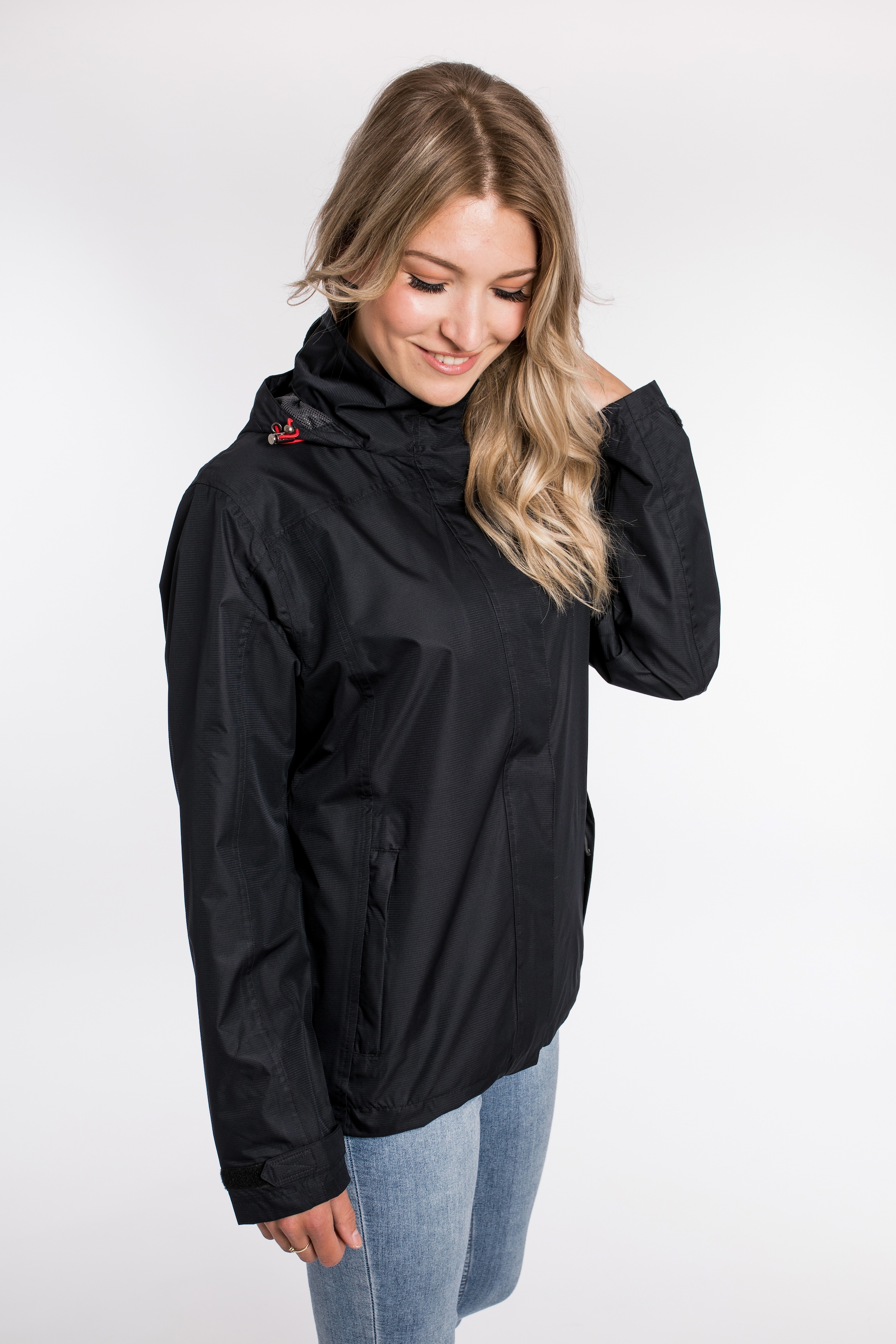 DEPROC Active Outdoorjacke "GLENDALE PEAK WOMEN", Kontrastreissverschluss günstig online kaufen