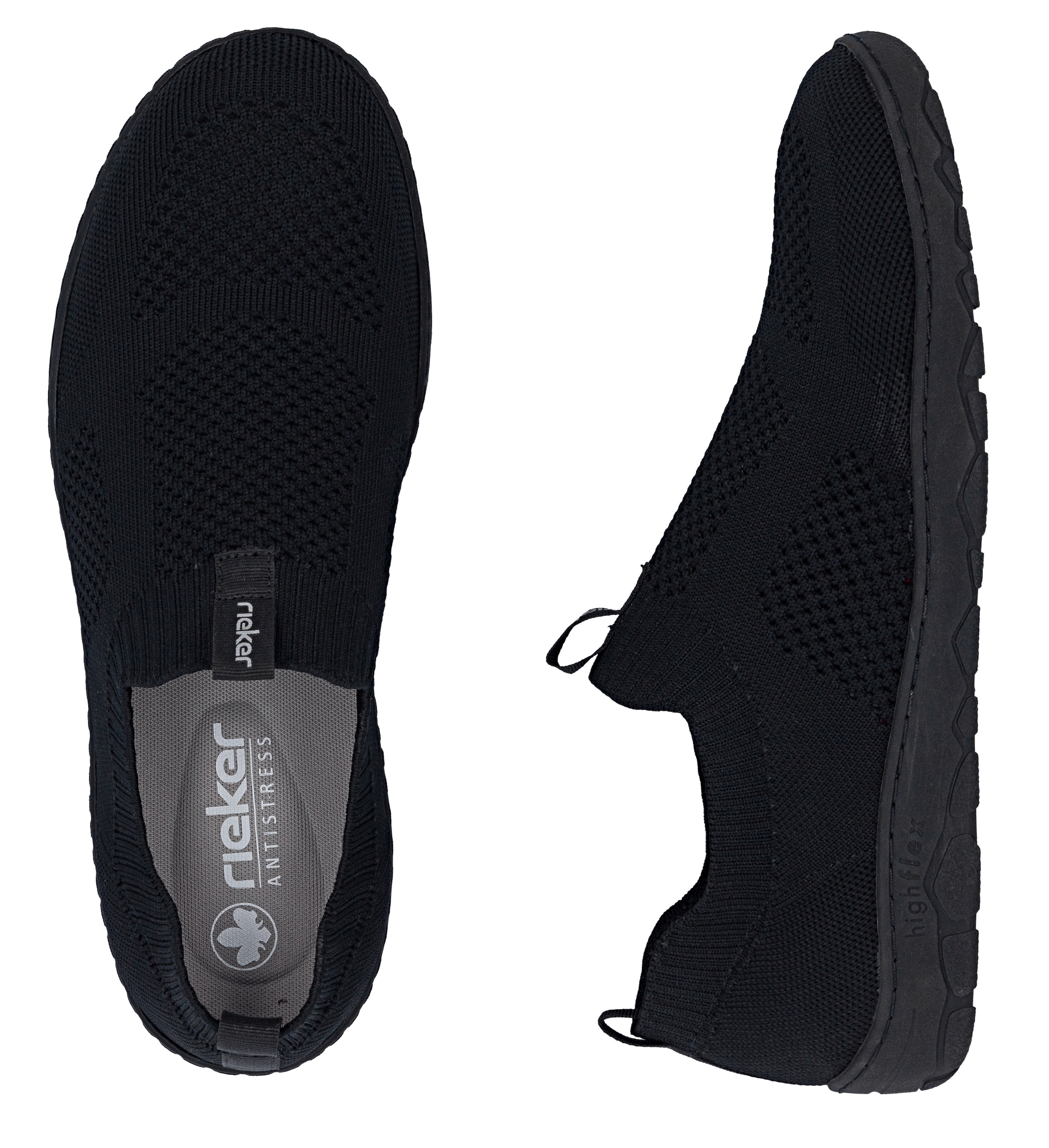 Rieker Slip-On Sneaker  Slipper, Schlupfschuh, Freizeitsneaker mit leichter Laufsohle