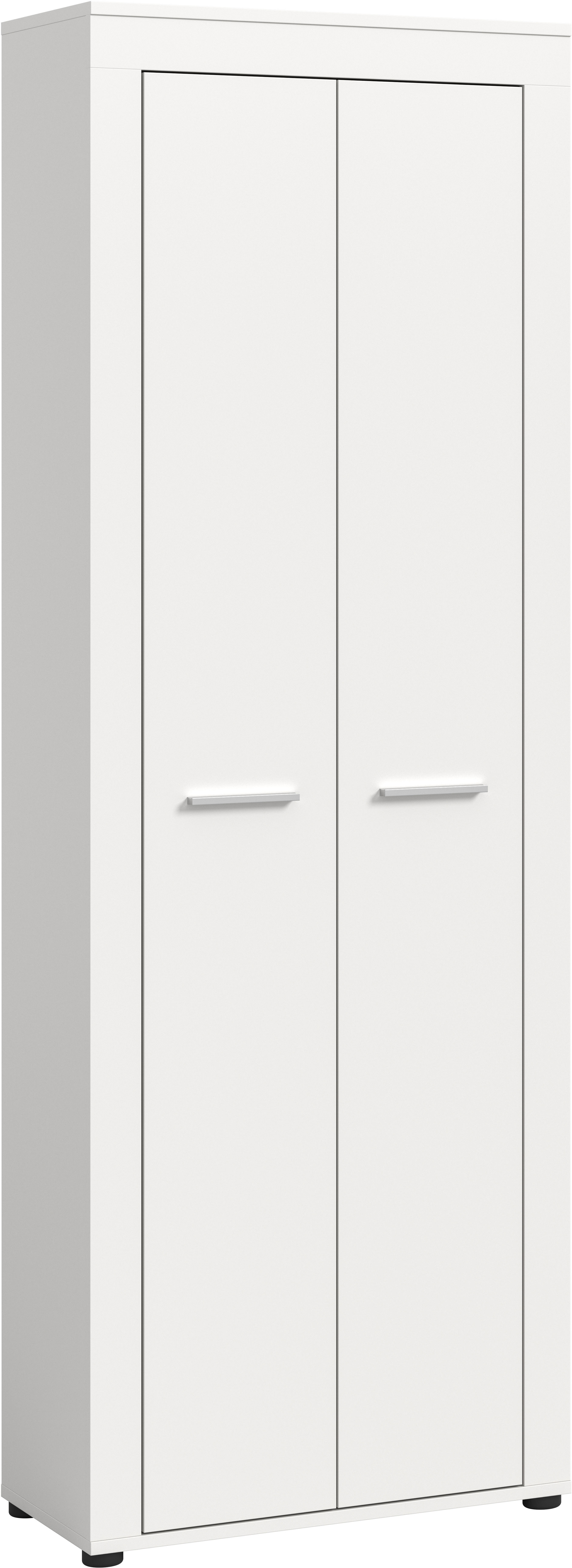 OTTO home Garderobenschrank "AOSTA, Höhe 191cm, 2 Türen, 1 Boden, 1 Kleiderstange" in verschiedenen Farbausführungen erhältlich, individuell kombinierbar, 1 Stk. tlg. Flurschrank, Kleiderschrank, Hochschrank, Garderobe, Flur, Schrank