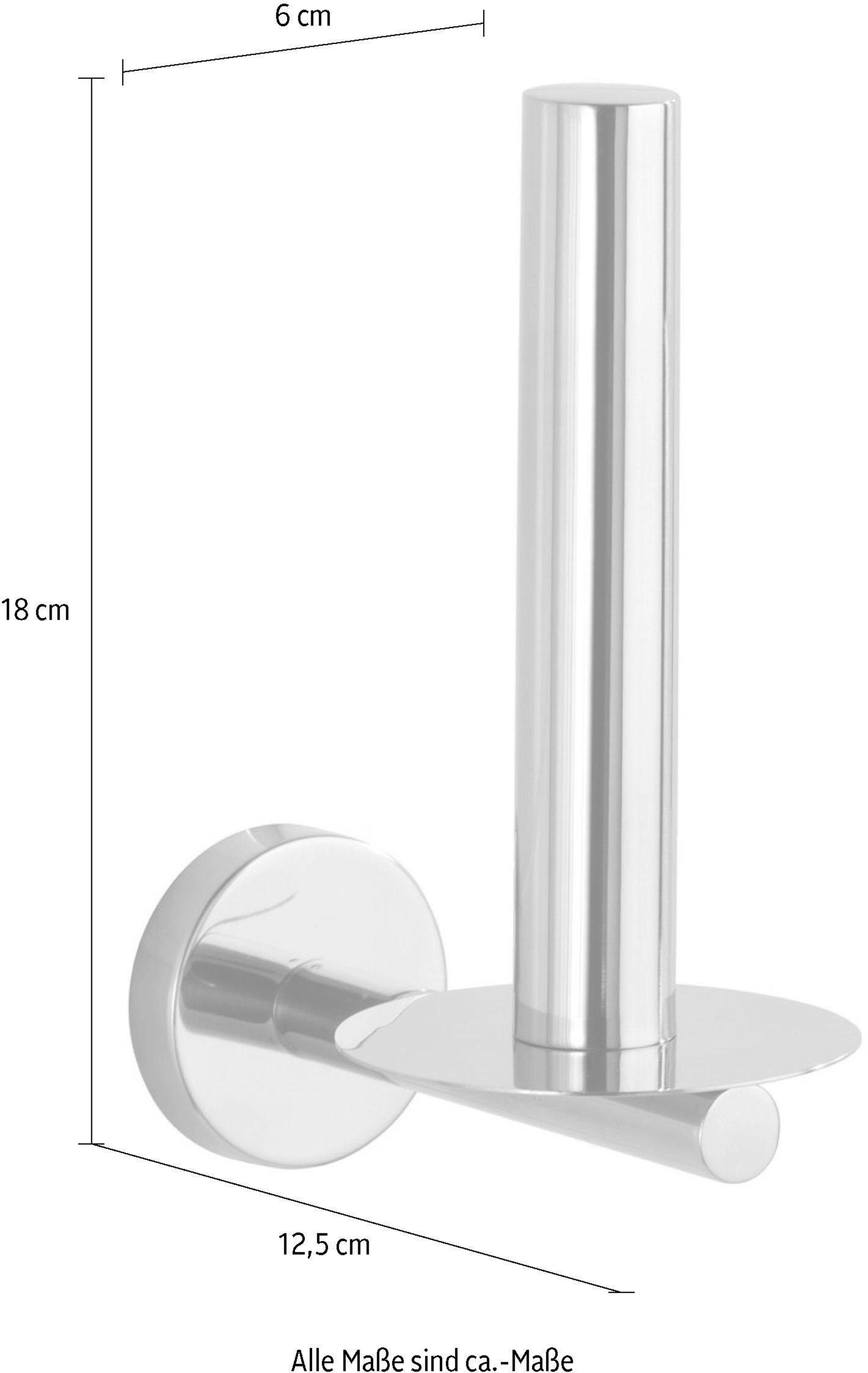 WENKO Toiletten-Ersatzrollenhalter »Bosio«, Edelstahl, rostfrei