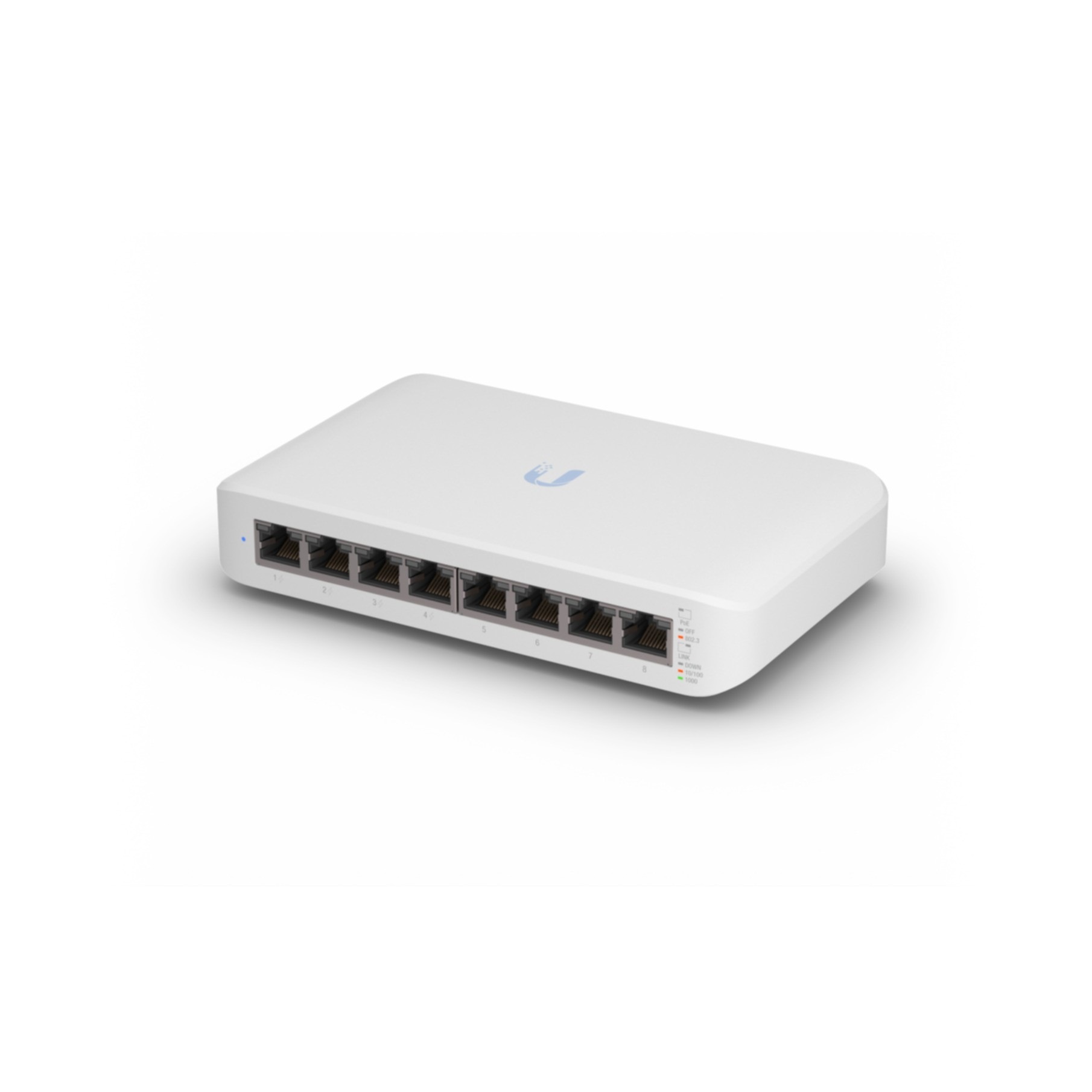 UBIQUITI Netzwerk-Switch "Switch Lite 8 PoE", B:14,6cm H:8,4cm T:27,5cmohne farbbezeichnung, Netzwerk-Switches