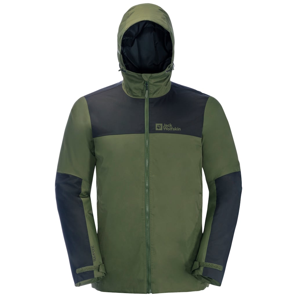 Jack Wolfskin Winterjacke »JASPER INS JKT M«, mit Kapuze