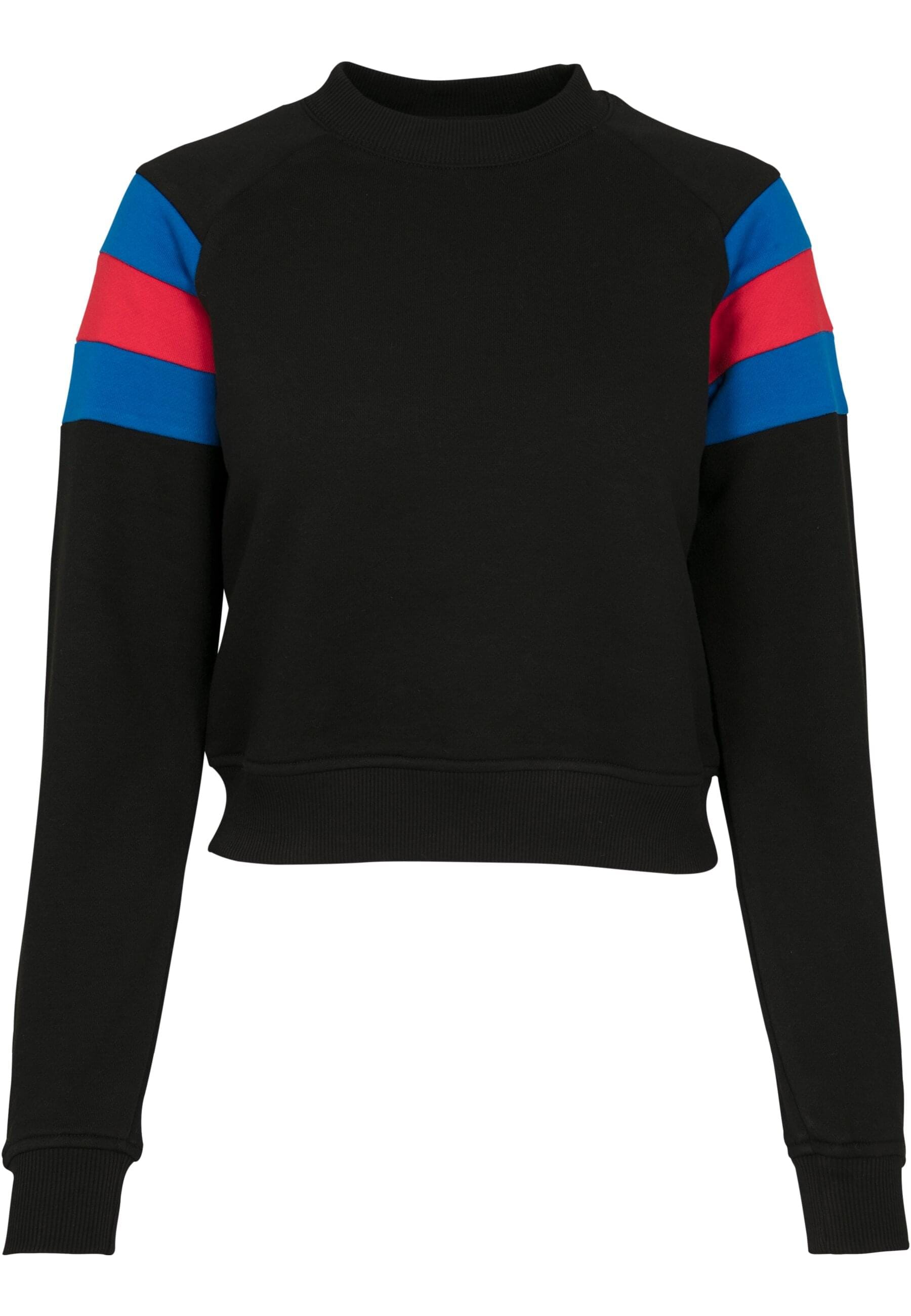 URBAN CLASSICS Sweatshirt "Urban Classics Damen Ladies Sleeve Stripe Crew", günstig online kaufen