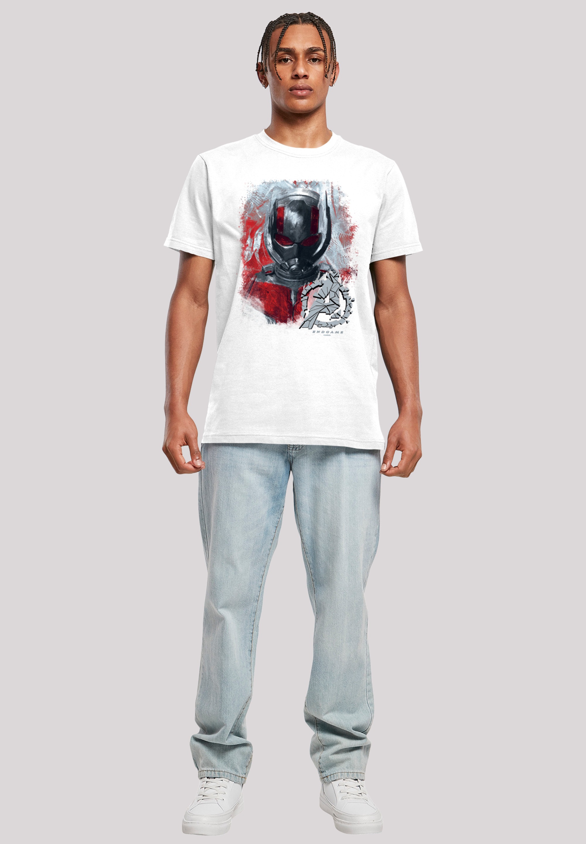 F4NT4STIC T-Shirt »Marvel Avengers Endgame Ant-Man Brushed«, Herren,Premium Merch,Regular-Fit,Basic,Logo Print