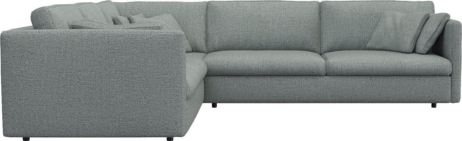 FLEXLUX Ecksofa "Lovane", Weich & anschmiegsam, große Sitztiefe auf Kaltsch günstig online kaufen