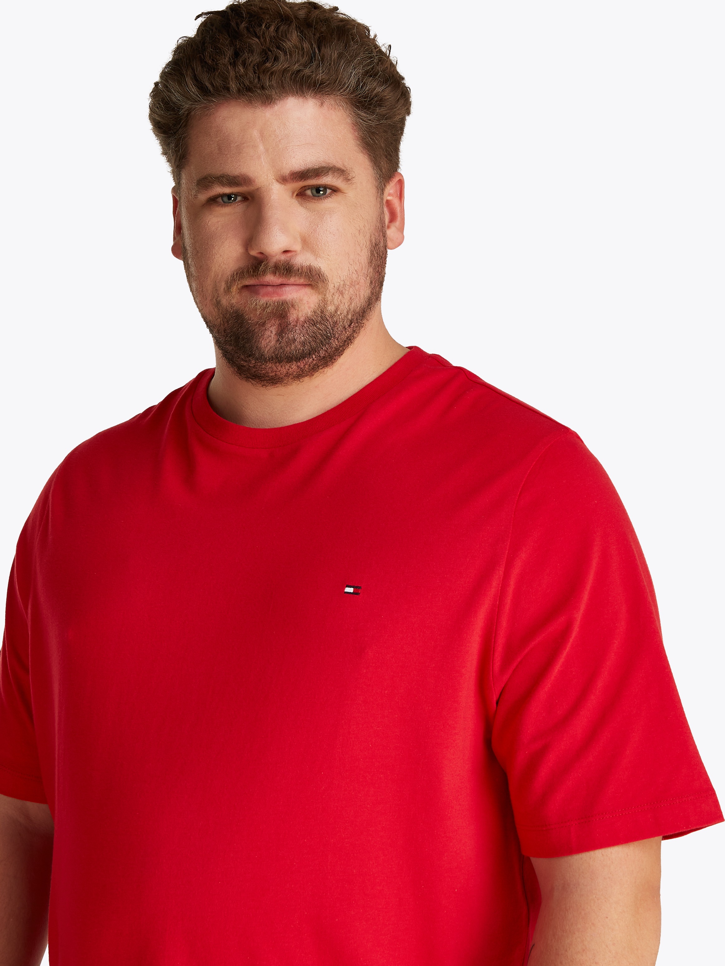 Tommy Hilfiger Big & Tall "BT-ESSENTIAL REG FIT SOLID TEE-B" Große Größen günstig online kaufen