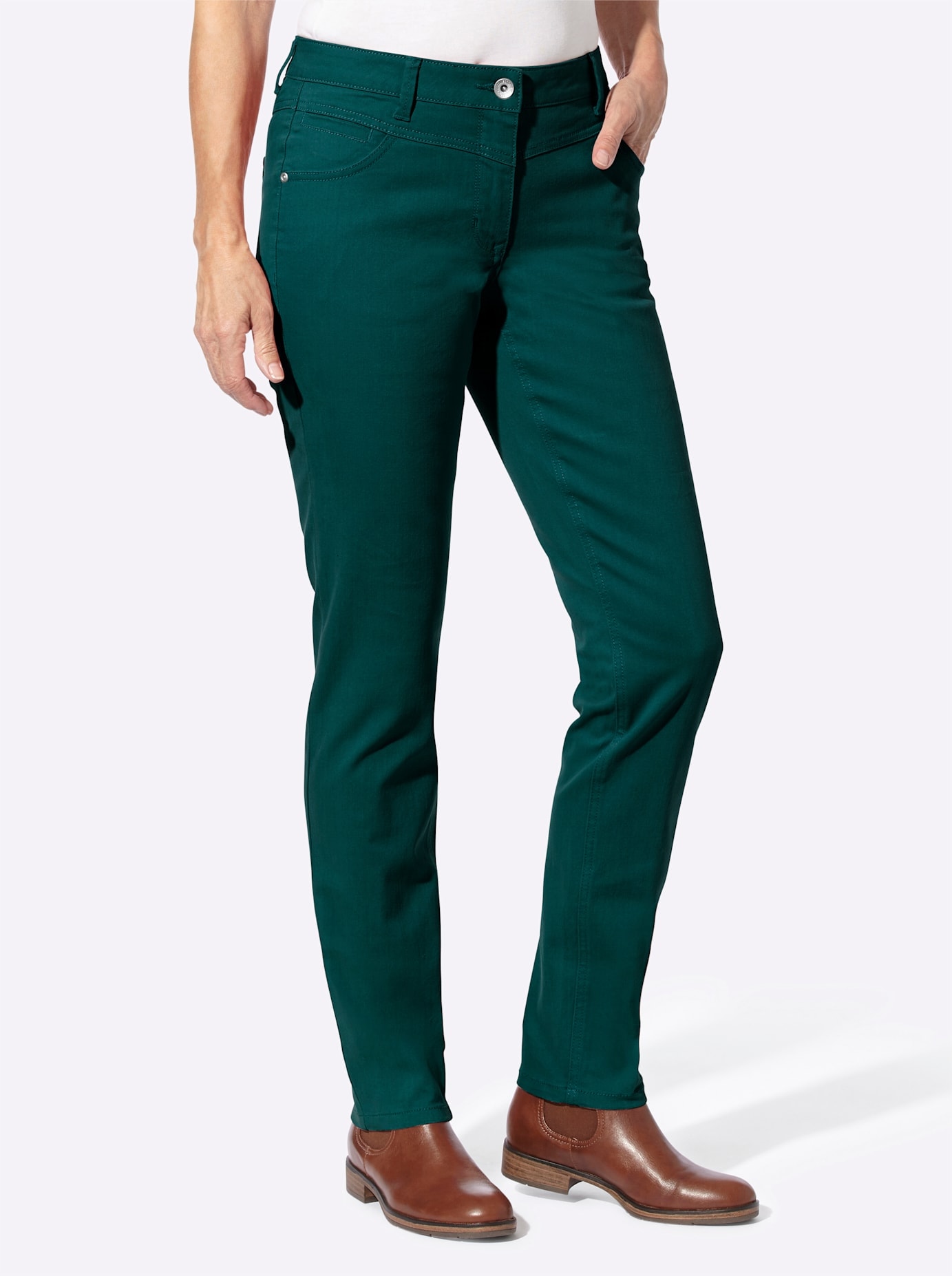 Casual Looks 5-Pocket-Jeans, (1 tlg.) günstig online kaufen