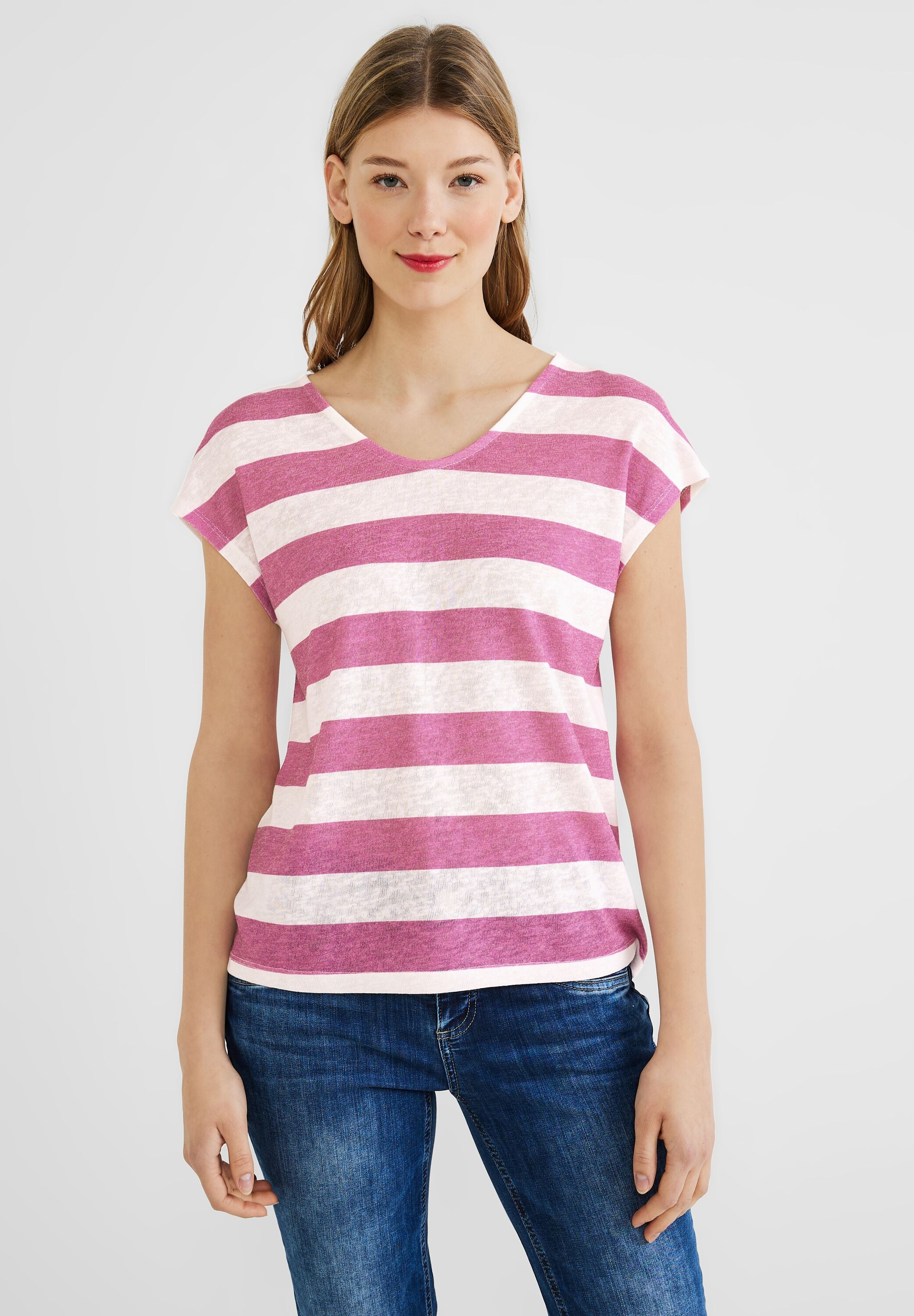 ONE T-Shirt, mit überschnittenen Schultern online kaufen | BAUR