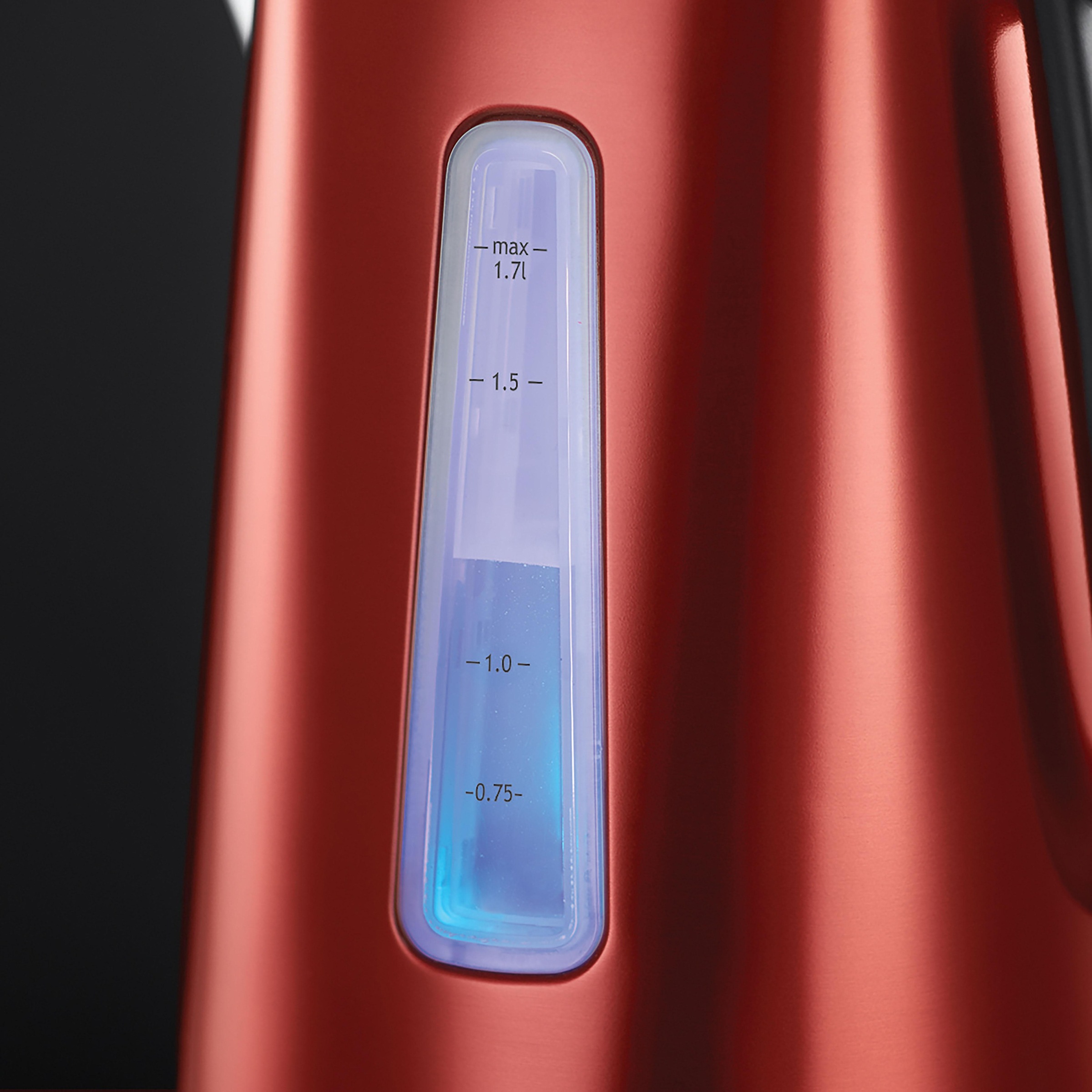 RUSSELL HOBBS Wasserkocher »23210-70 Luna Solar Red WK«, 1,7 l, 2400 W