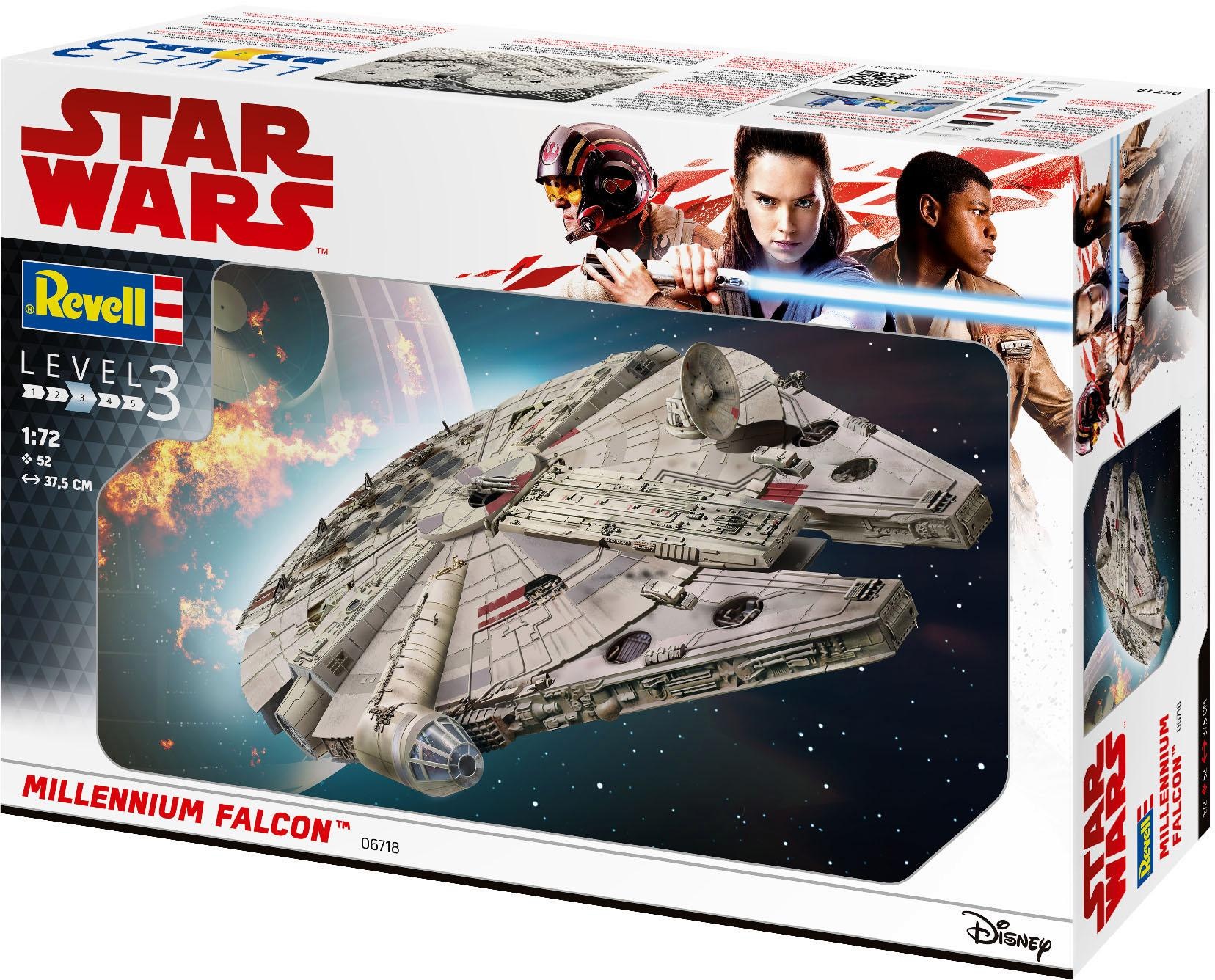 Revell® Modellbausatz »Star Wars, Millennium Falcon«, 1:72, Made in Europe