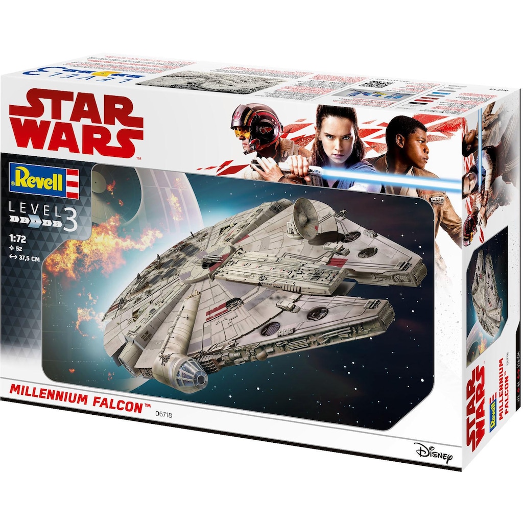 Revell® Modellbausatz »Star Wars, Millennium Falcon«, 1:72