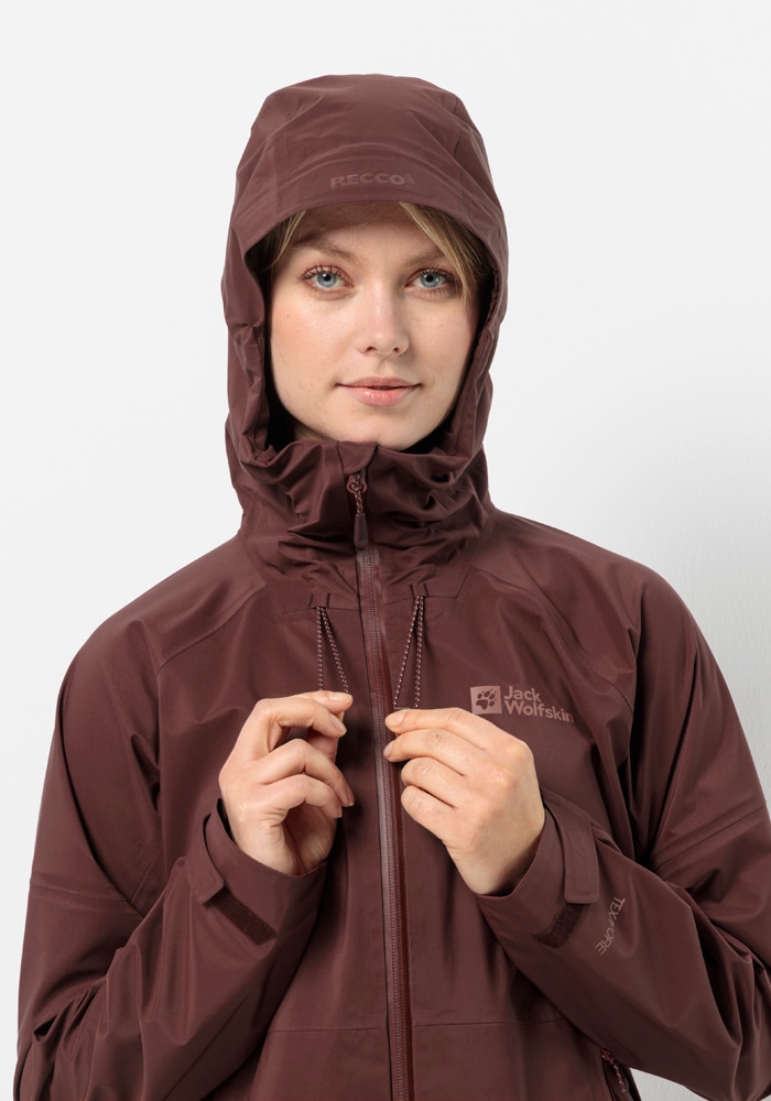 Jack Wolfskin Funktionsjacke »CYROX 3L JKT W«, mit Kapuze