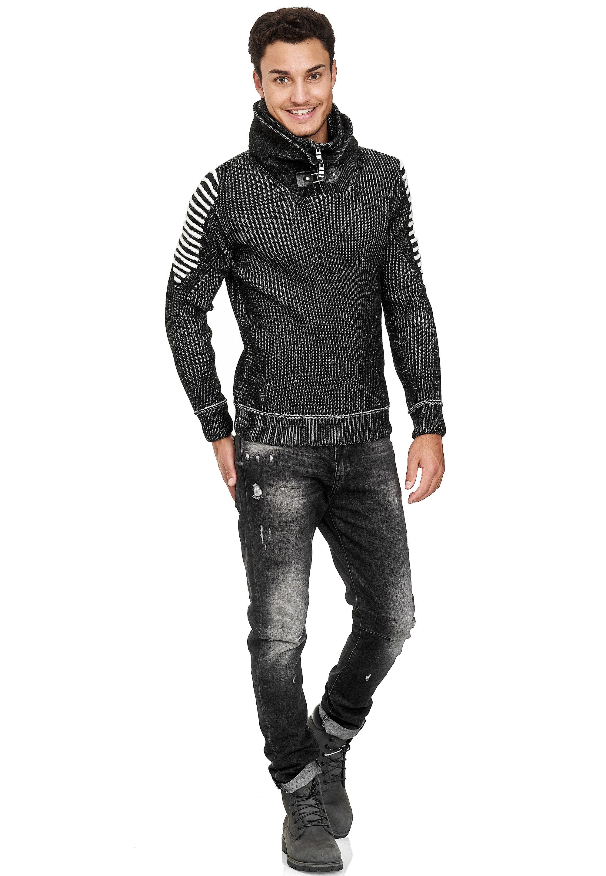 RedBridge Strickpullover »Warschau«, mit Stehkragen ▷ kaufen | BAUR