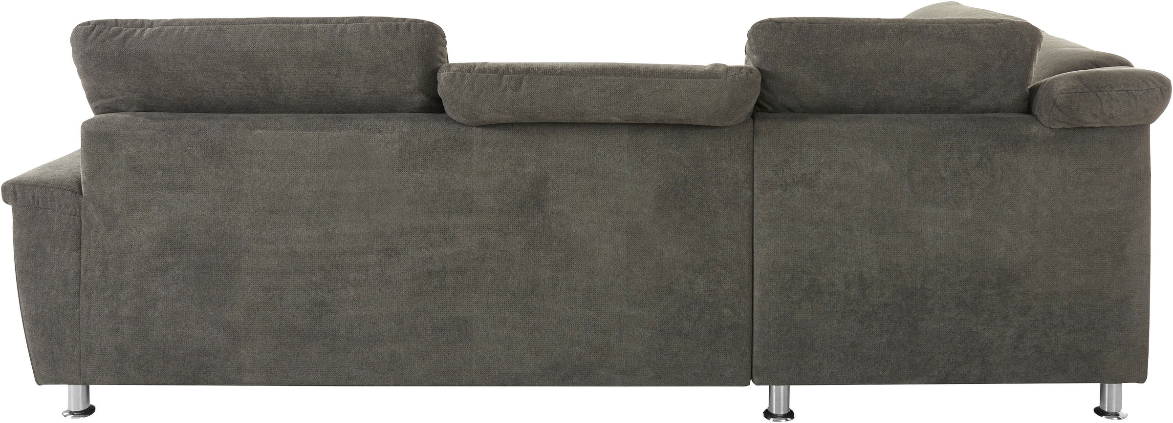 DOMO collection Ecksofa »Franzi L-Form«, wahlweise mit Kopfteilverstellung (dann Breite: 275 cm)