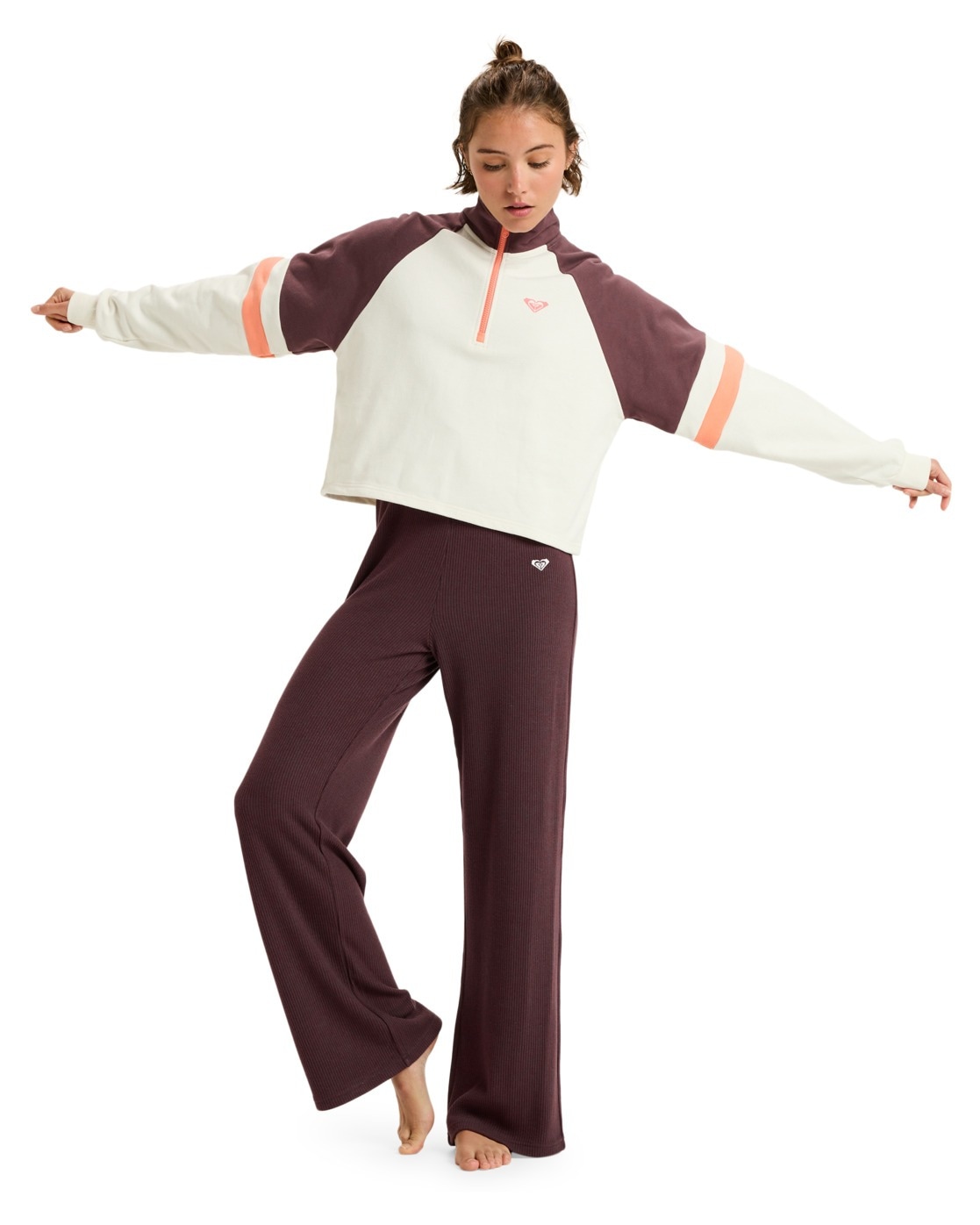 Roxy Sweatshirt »Essential Energy Boxy Half Zip«